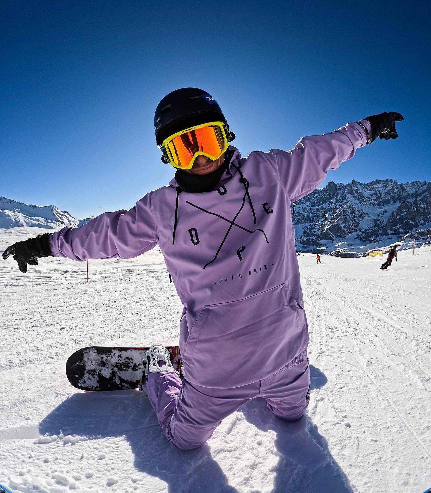 Snowboard Jacket For Men 2X-Up Faded Violet