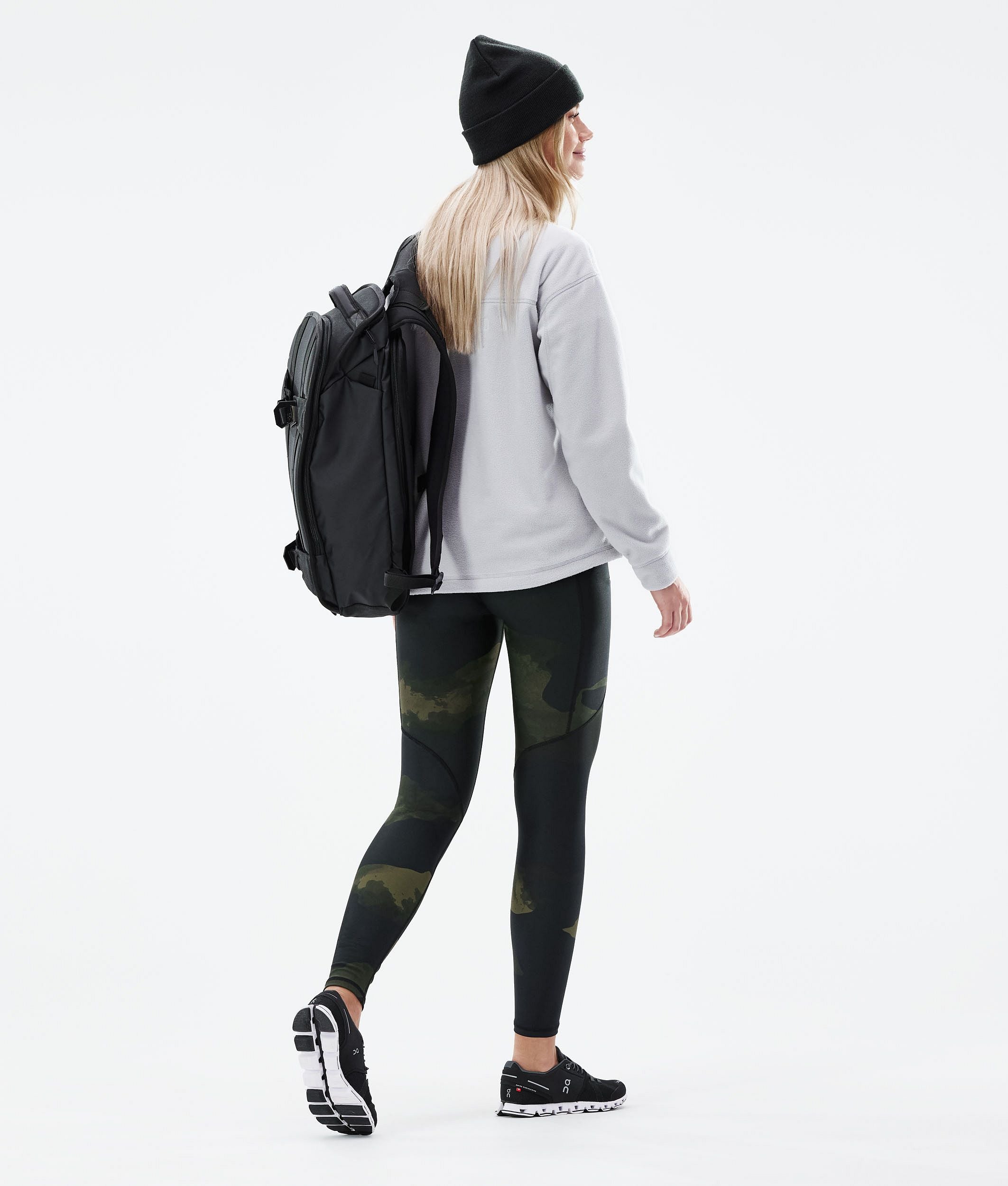 Leggings Women Green Camo