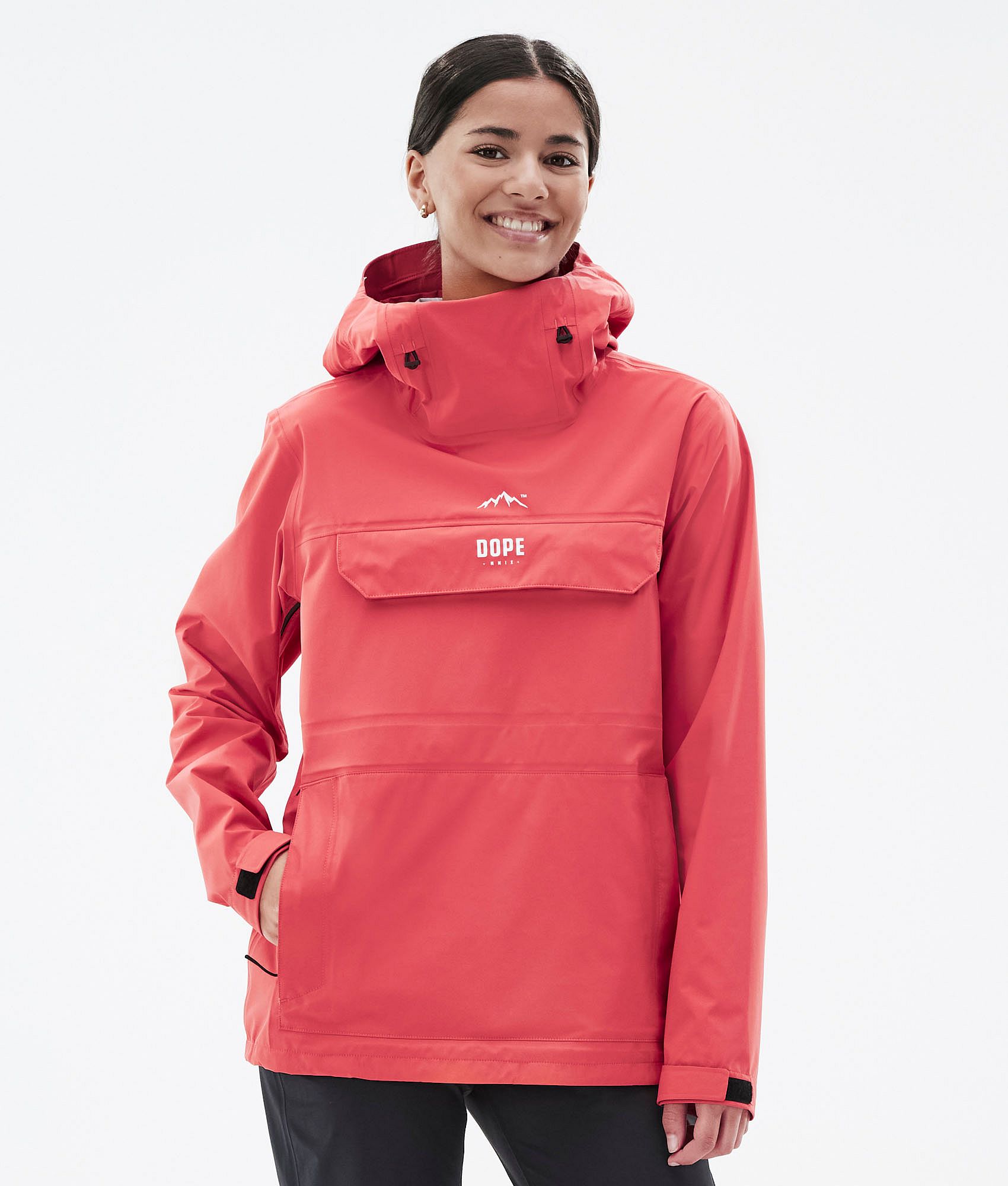 Rain Jacket For Women Coral