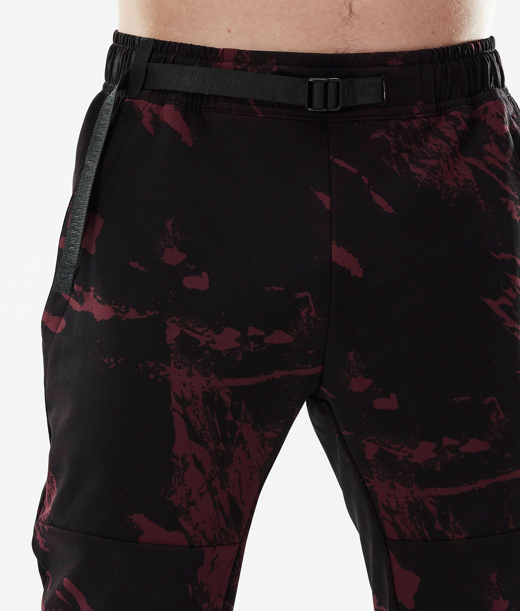 Outdoor Pants For Men Paint Burgundy