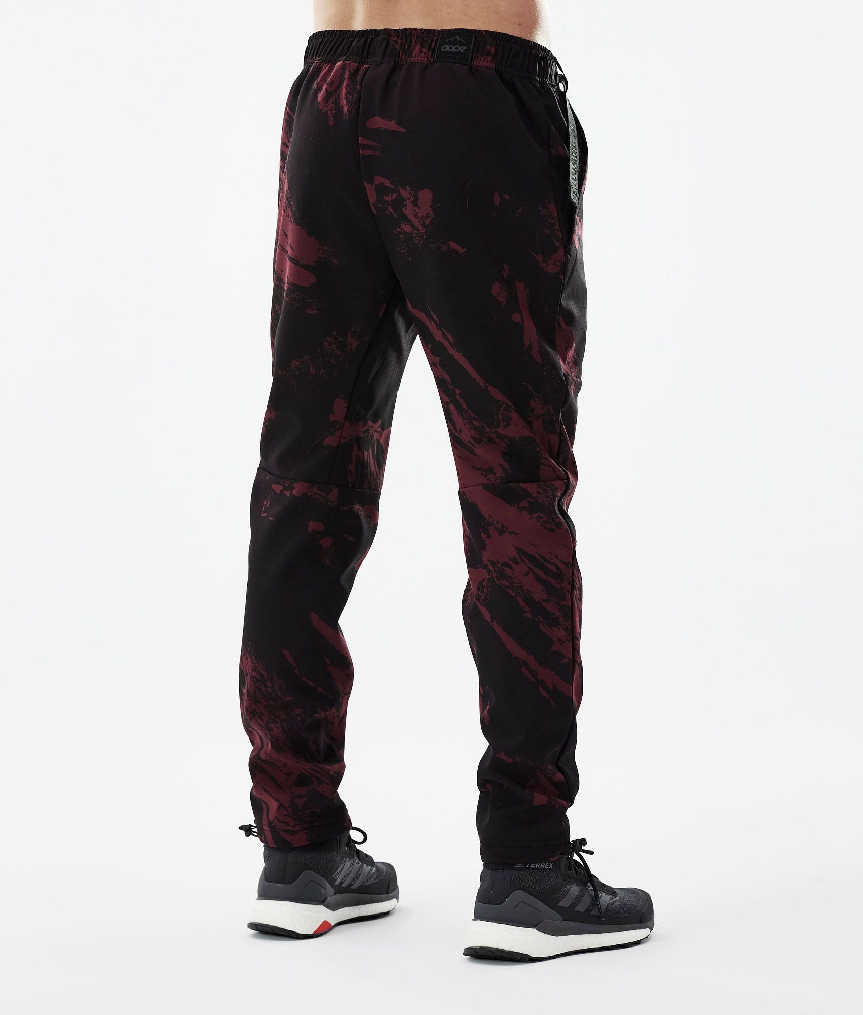 Outdoor Pants For Men Paint Burgundy