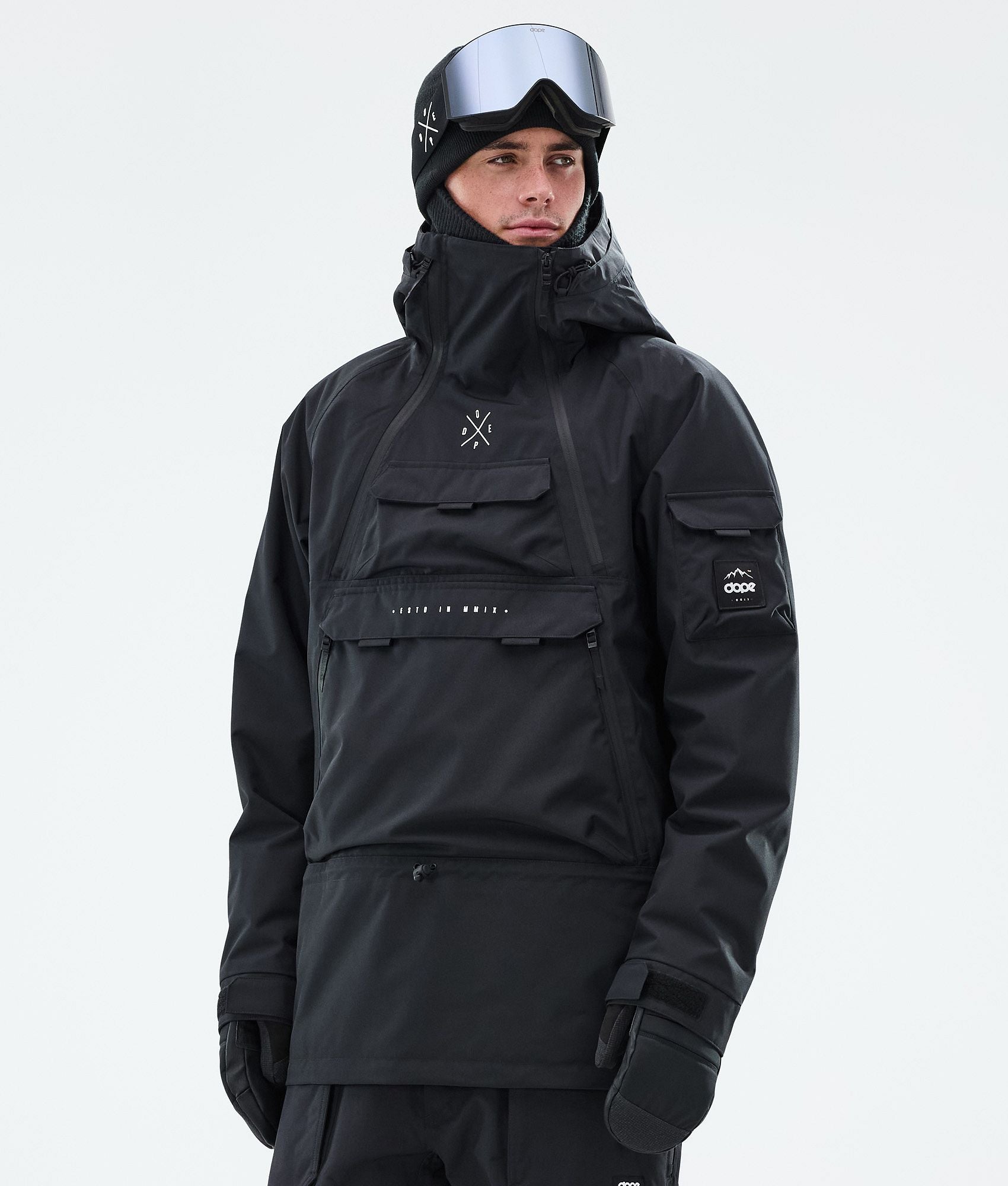 Snowboard Jacket For Men Black