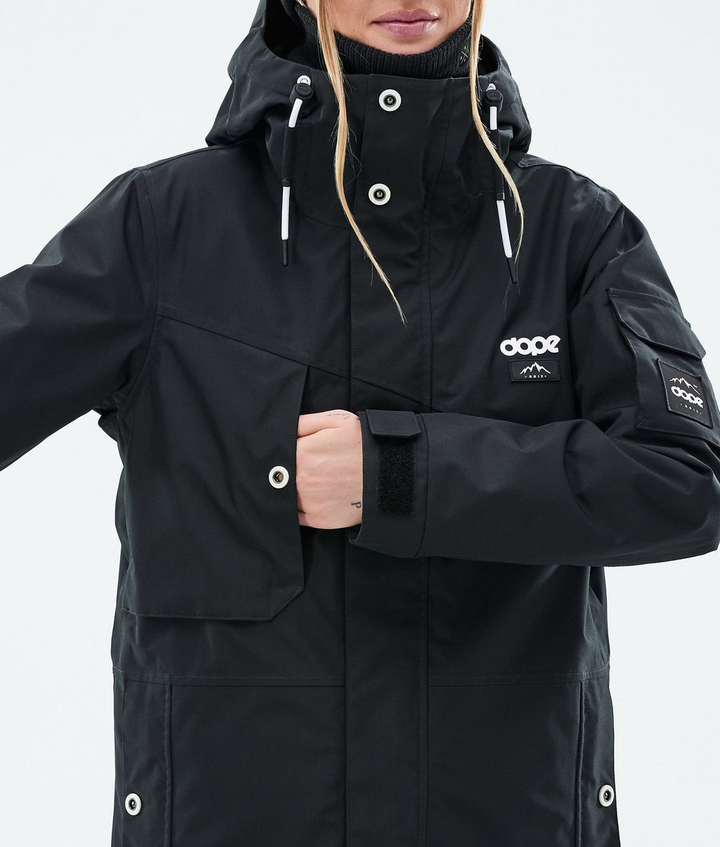 Snowboard Jacket For Women Black