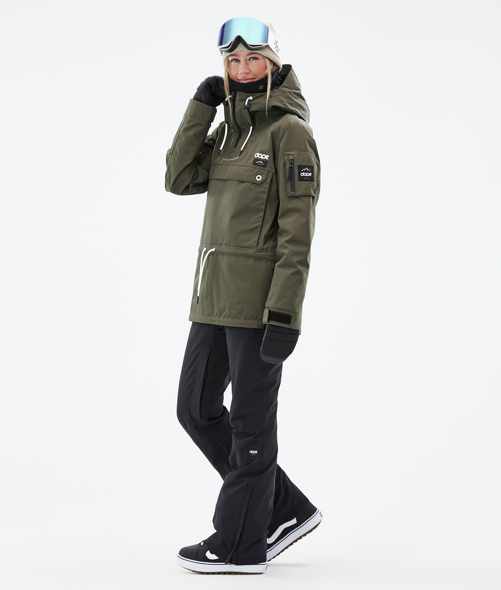 Snowboard Jacket For Women Olive Green