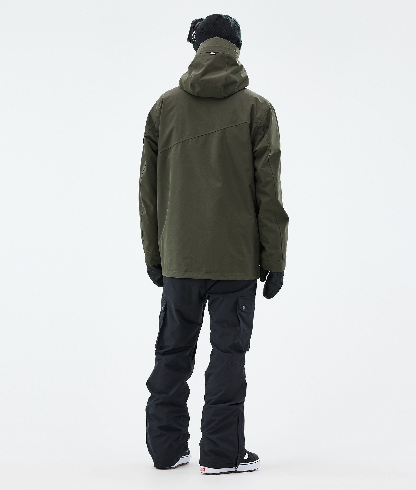 Snowboard Jacket For Men Olive Green