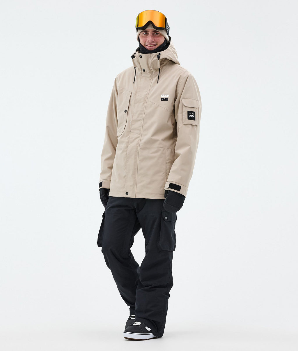Snowboard Jacket For Men Sand