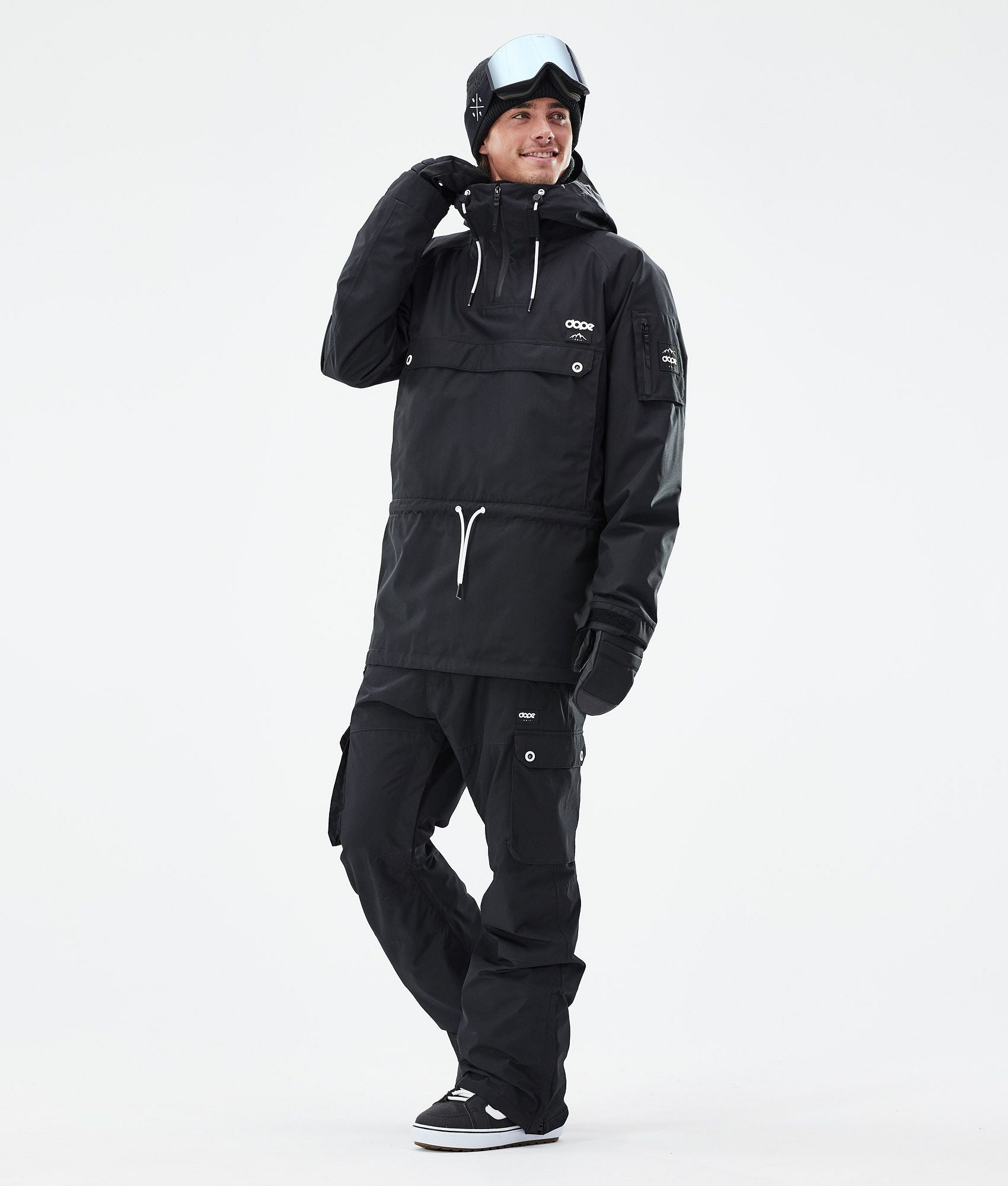 Snowboard Jacket For Men Black