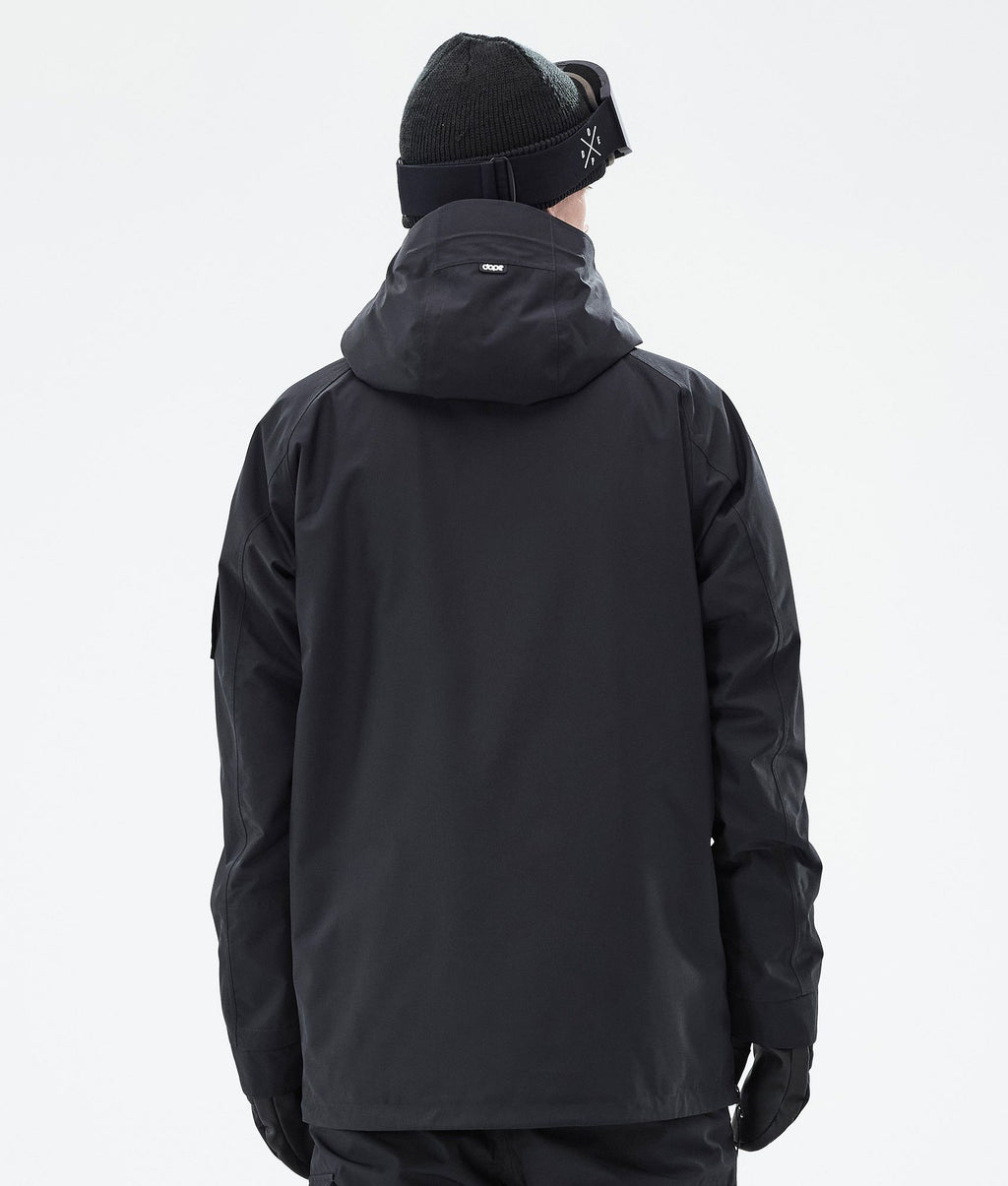 Snowboard Jacket For Men Black