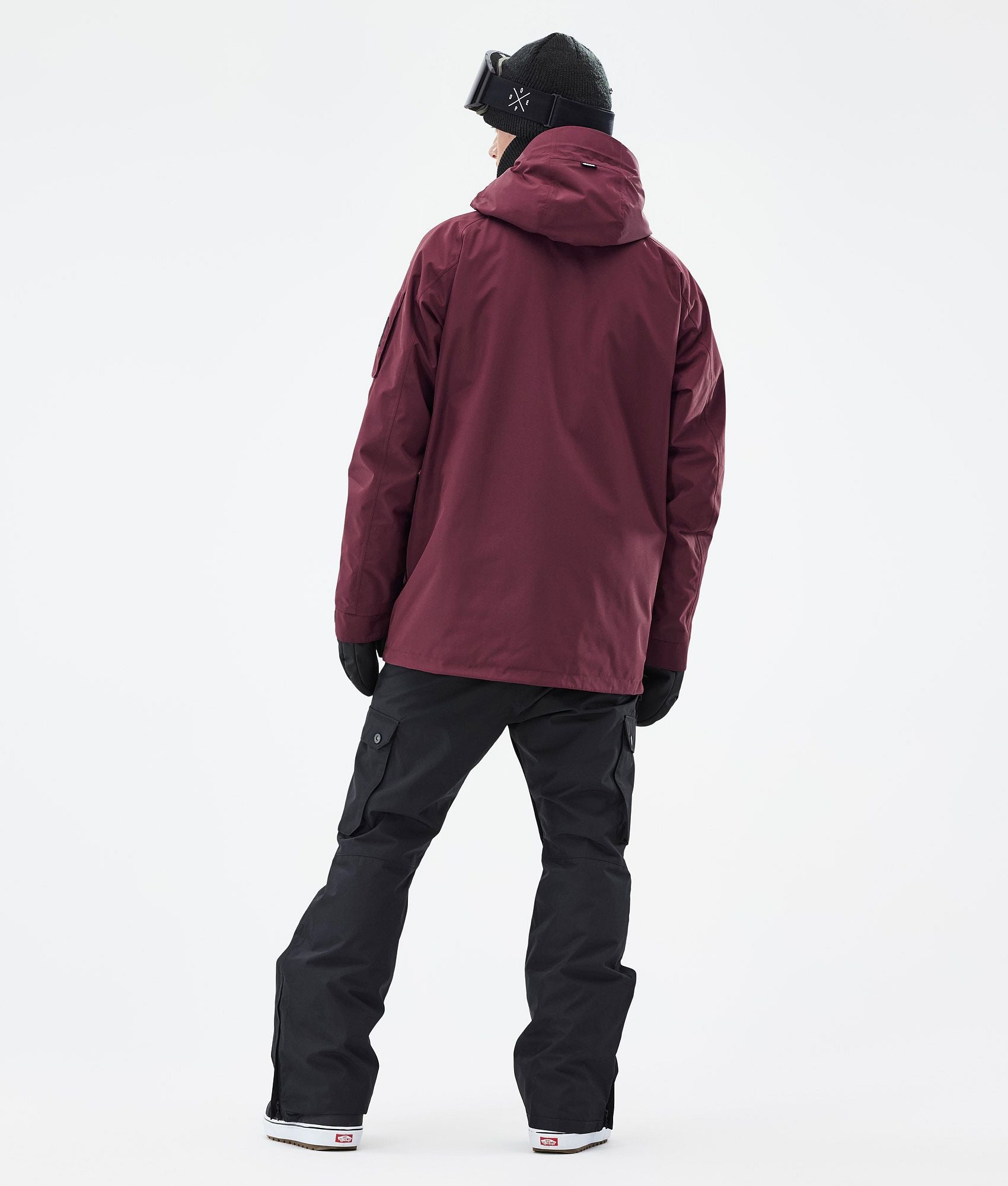 Snowboard Jacket For Men Don Burgundy