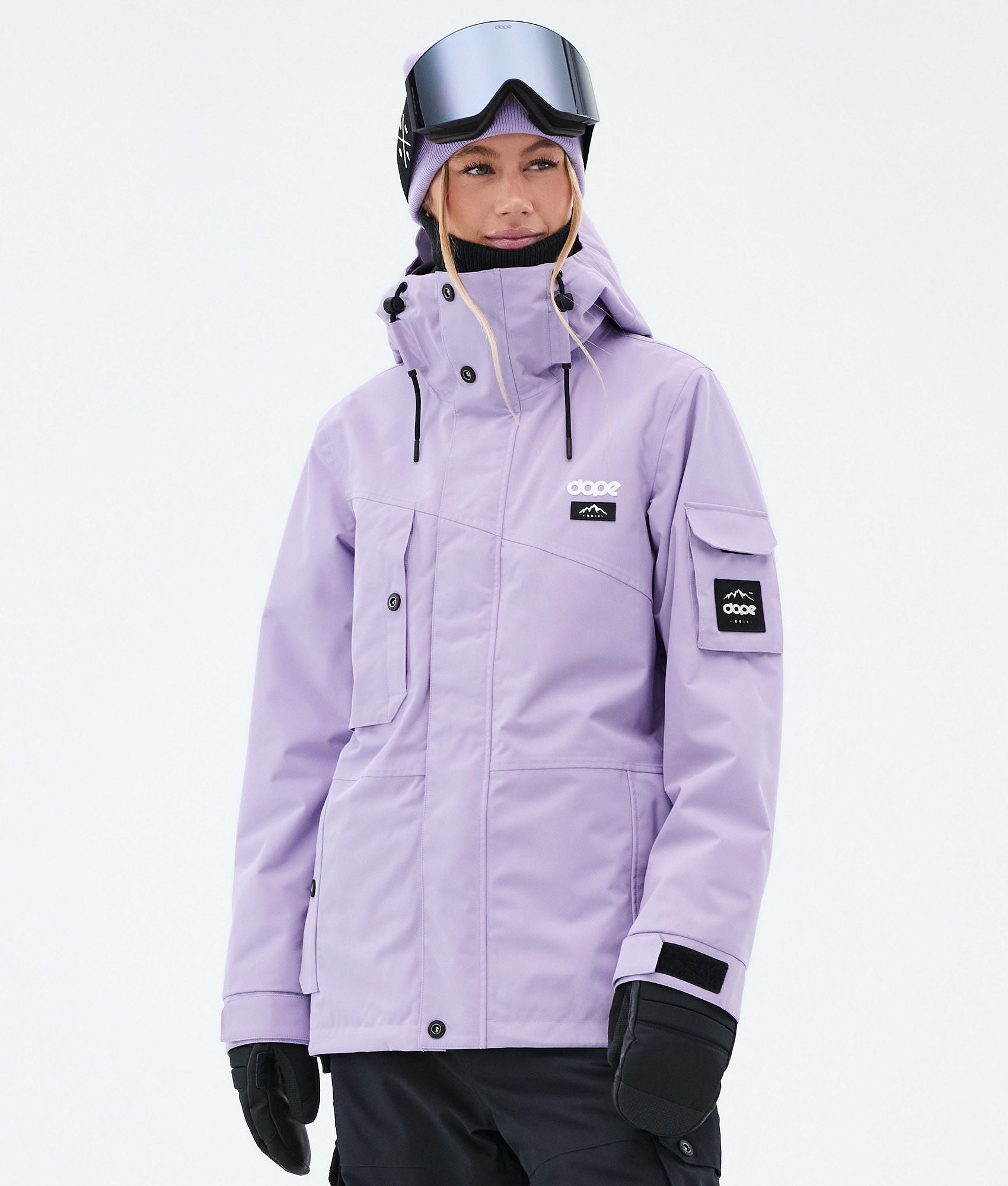 Snowboard Jacket For Women Faded Violet