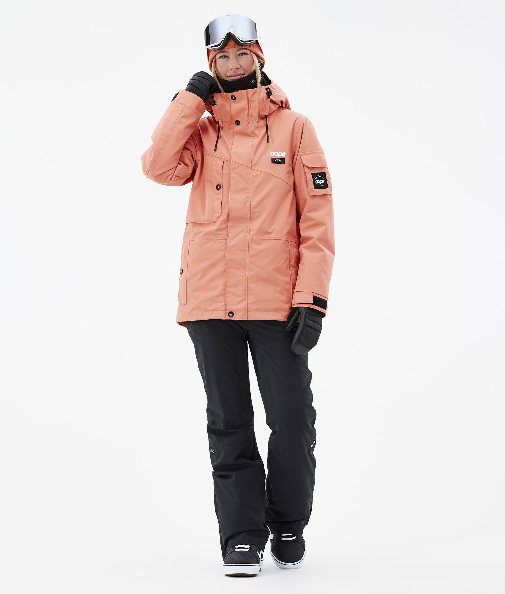Snowboard Jacket For Women Peach