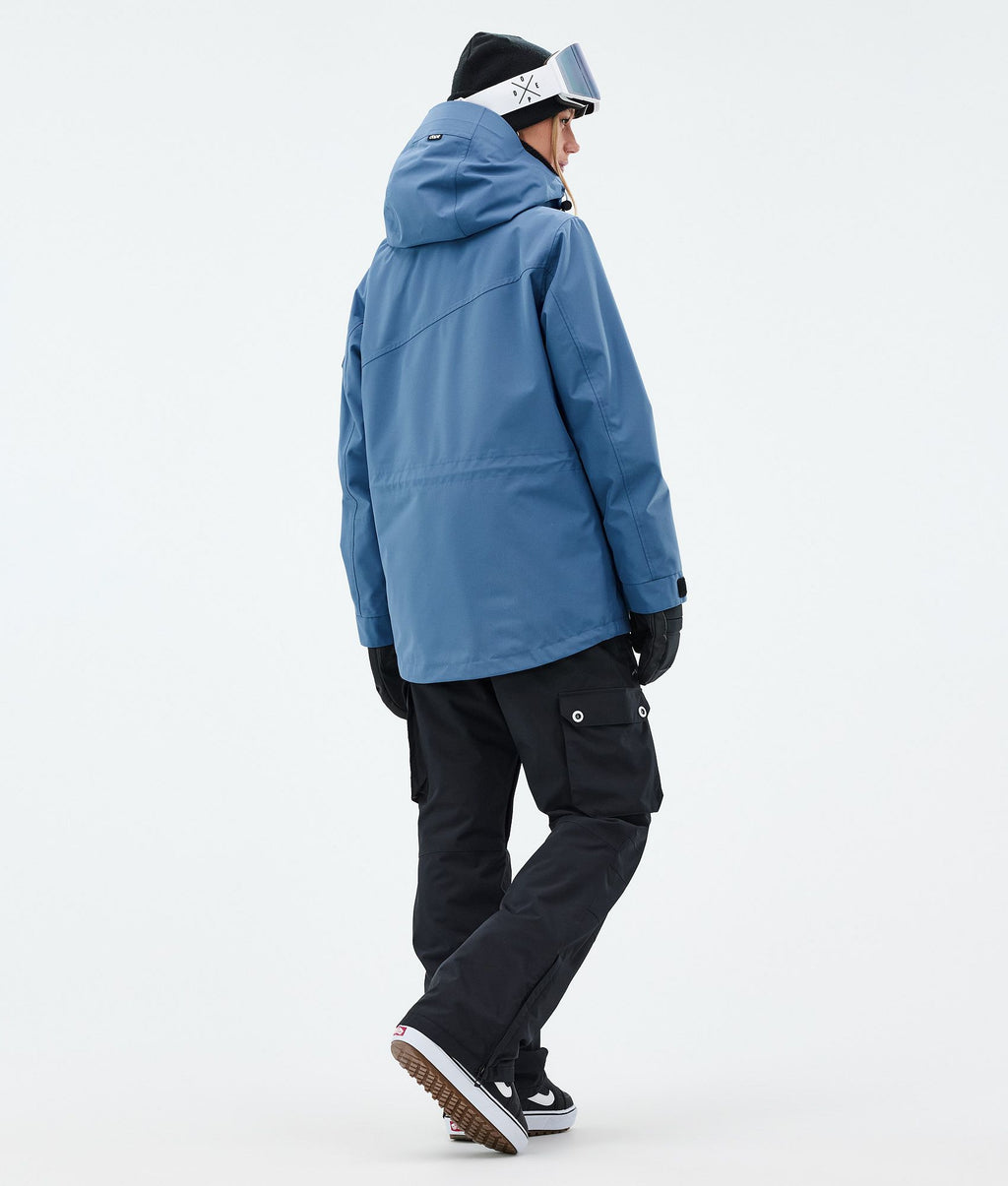 Snowboard Jacket For Women Blue Steel