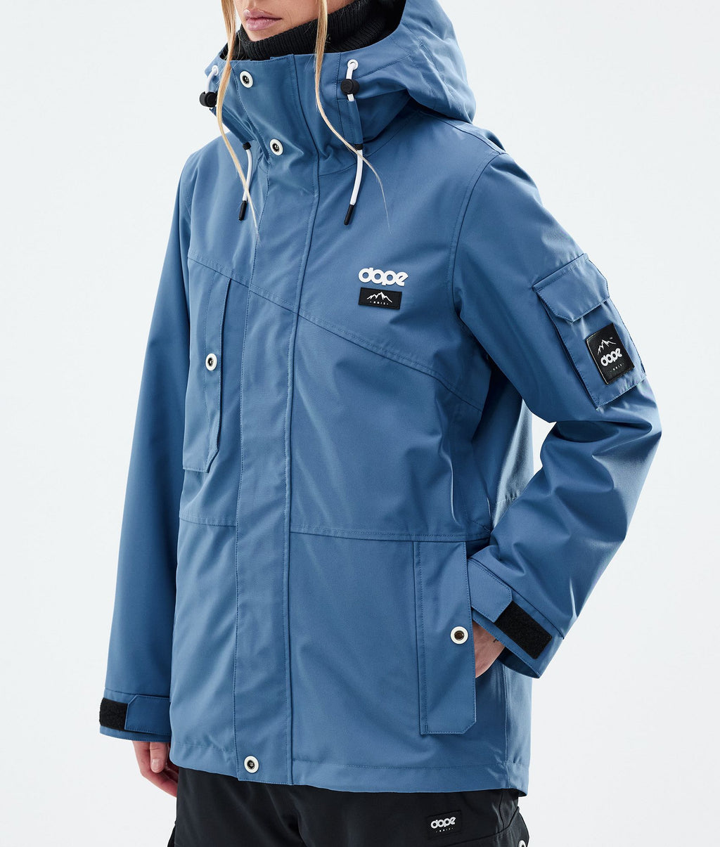 Snowboard Jacket For Women Blue Steel