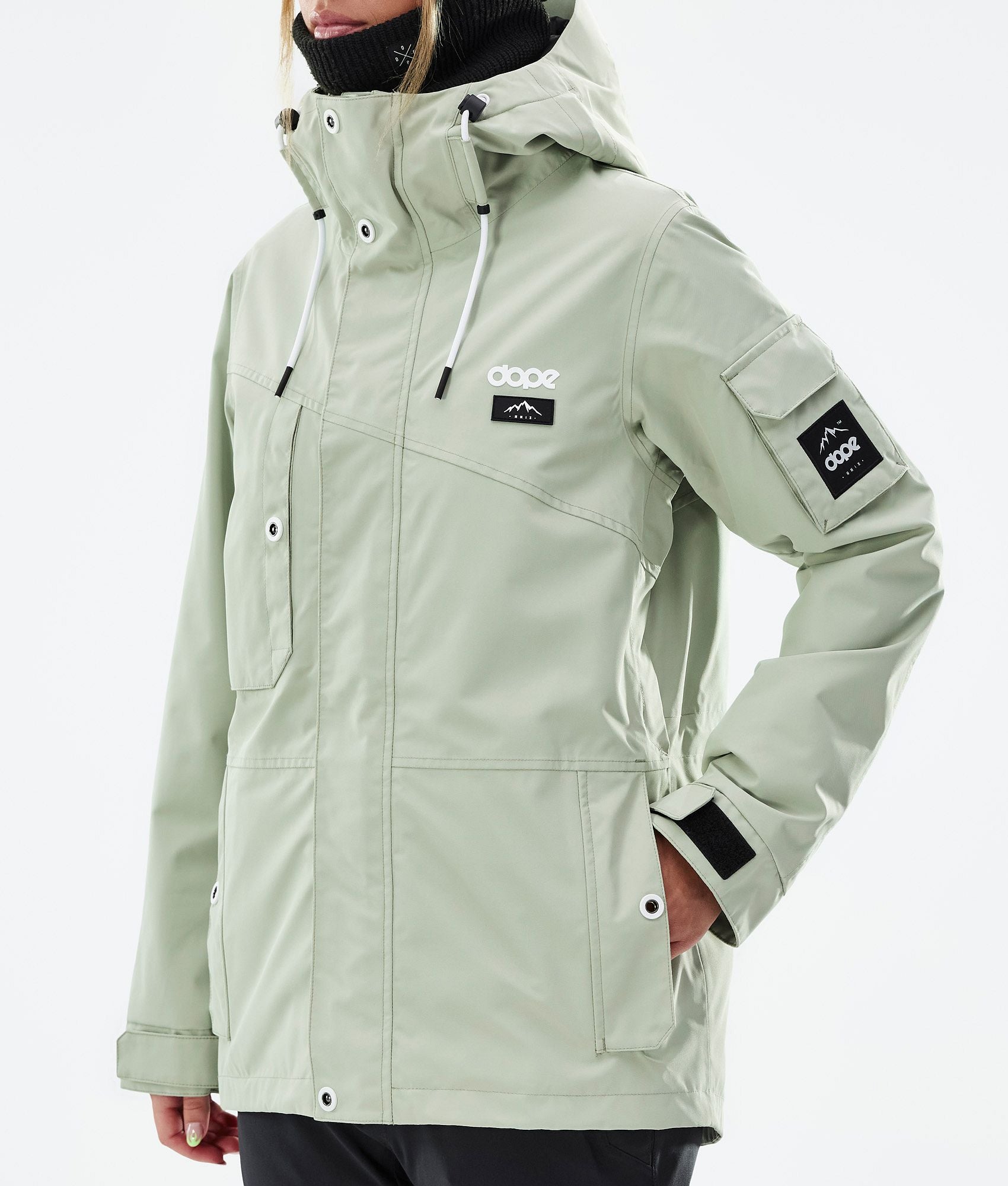 Snowboard Jacket For Women Soft Green