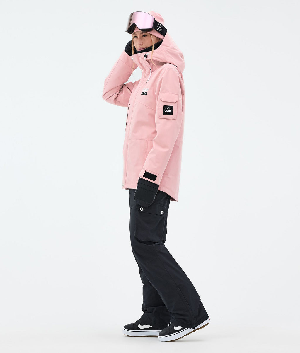 Snowboard Jacket For Women Soft Pink