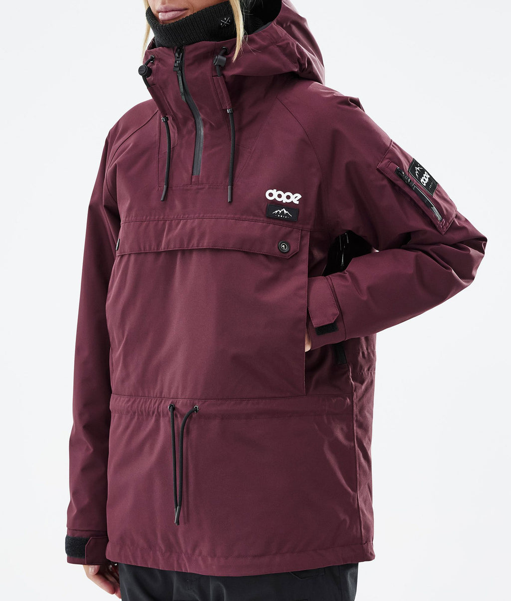 Snowboard Jacket For Women Don Burgundy