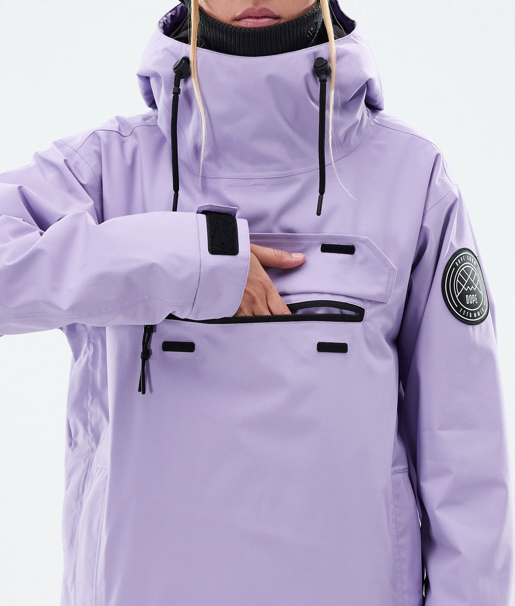 Snowboard Jacket For Women Faded Violet