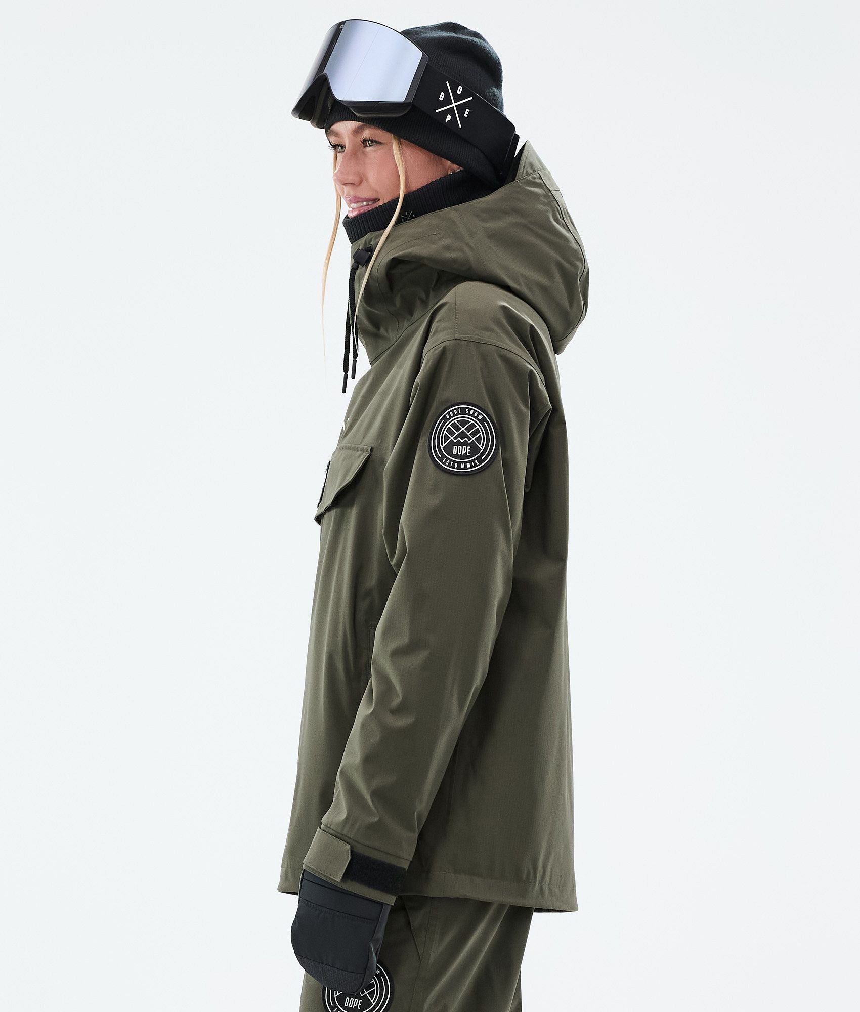 Snowboard Jacket For Women Olive Green