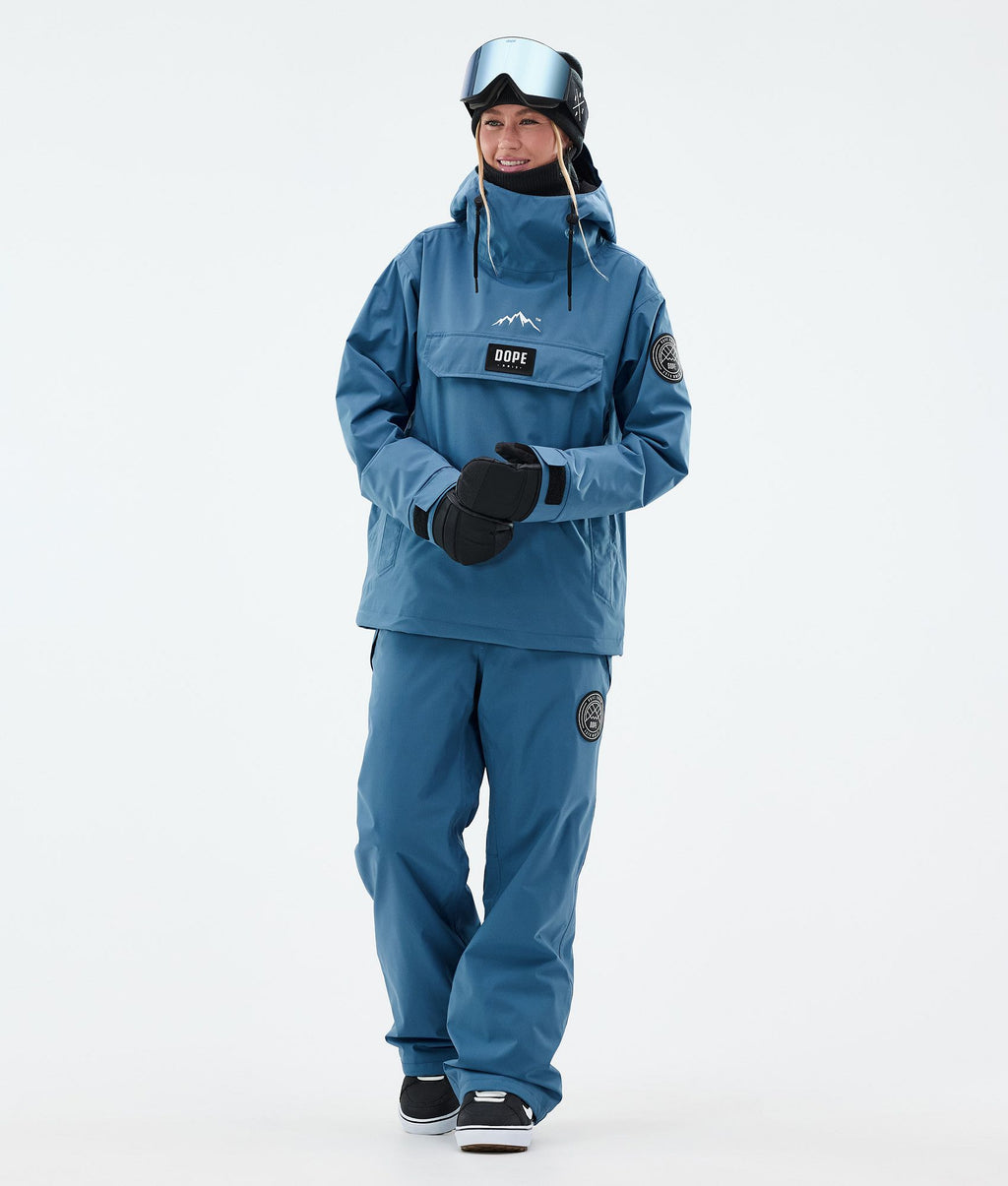 Snowboard Jacket For Women Blue Steel