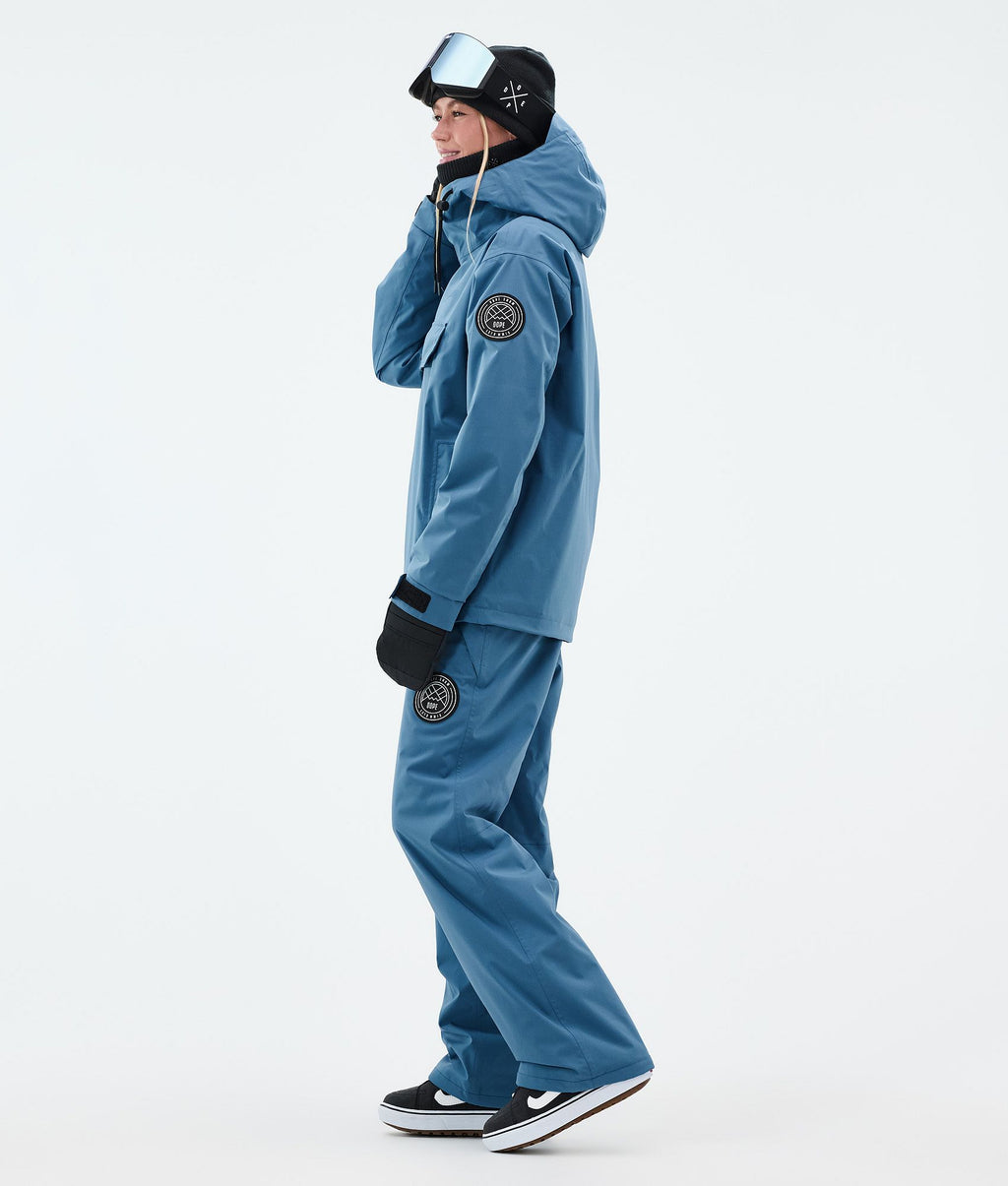 Snowboard Jacket For Women Blue Steel