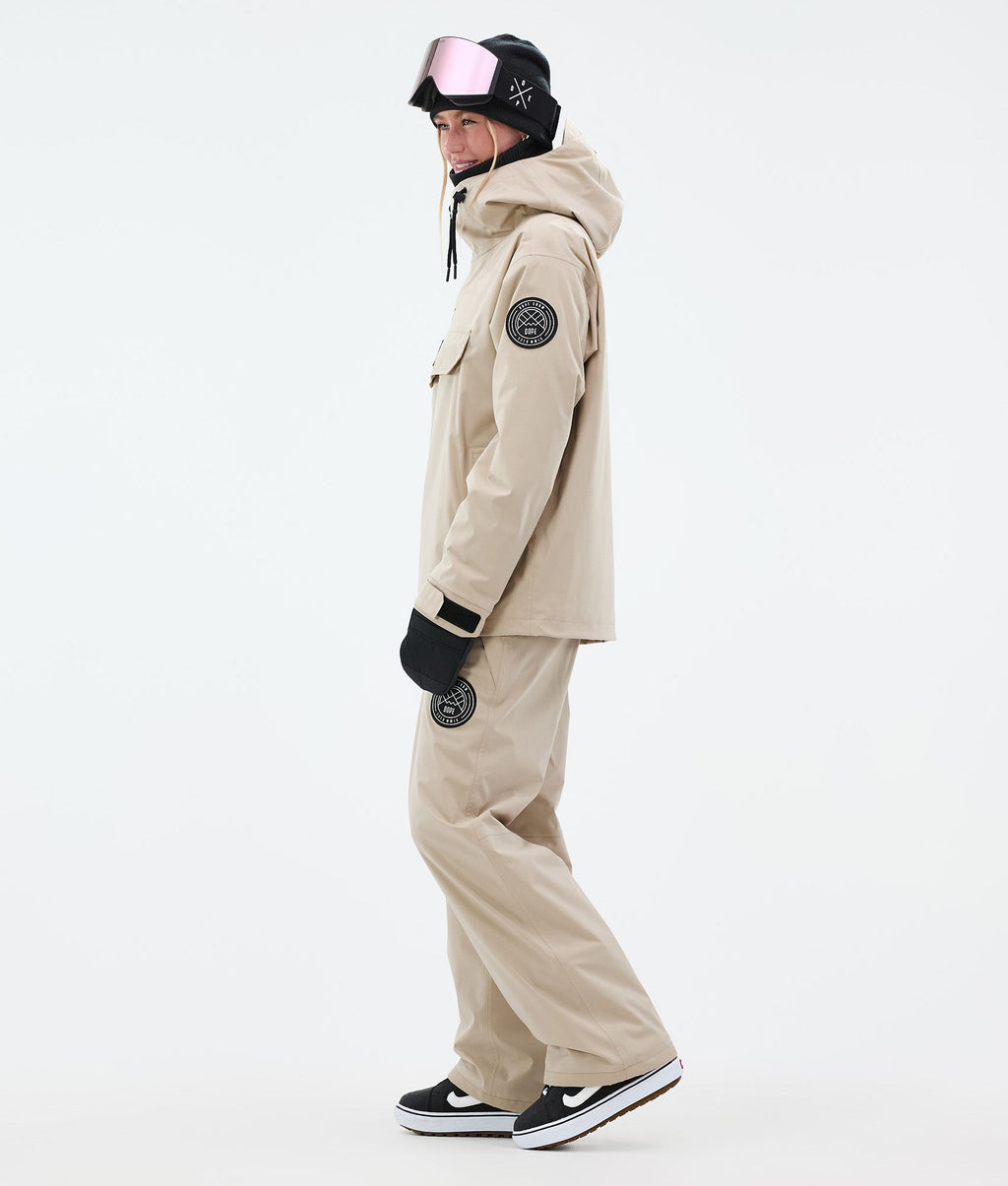 Snowboard Jacket For Women Sand