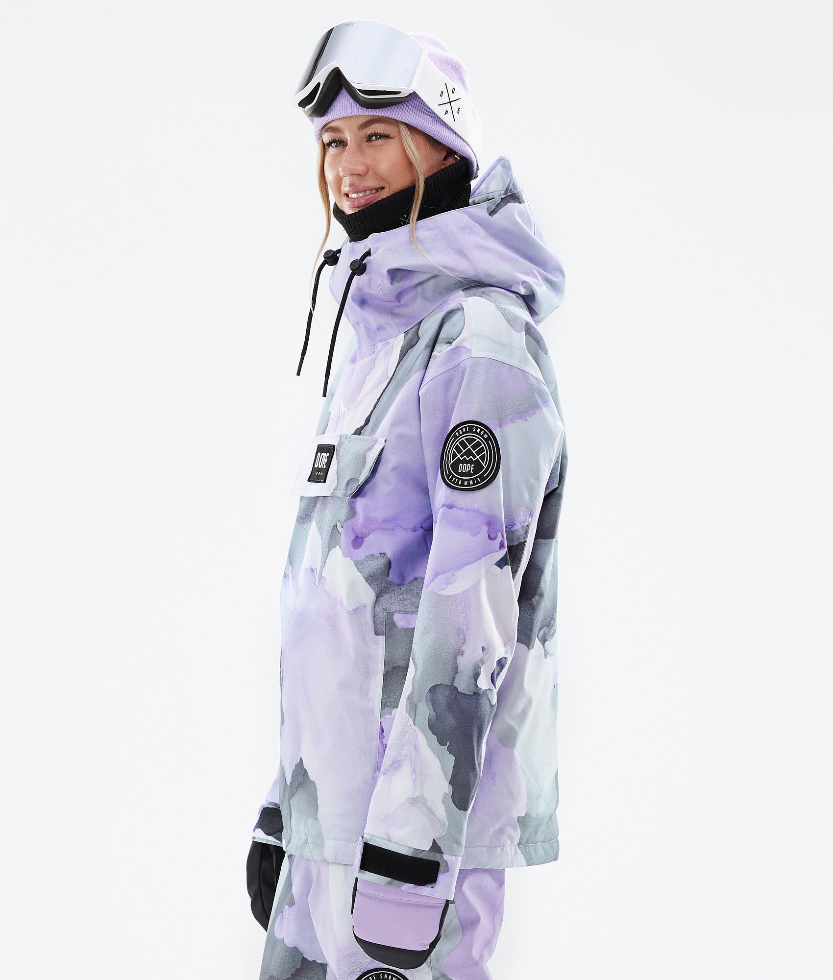 Snowboard Jacket For Women Blot Violet