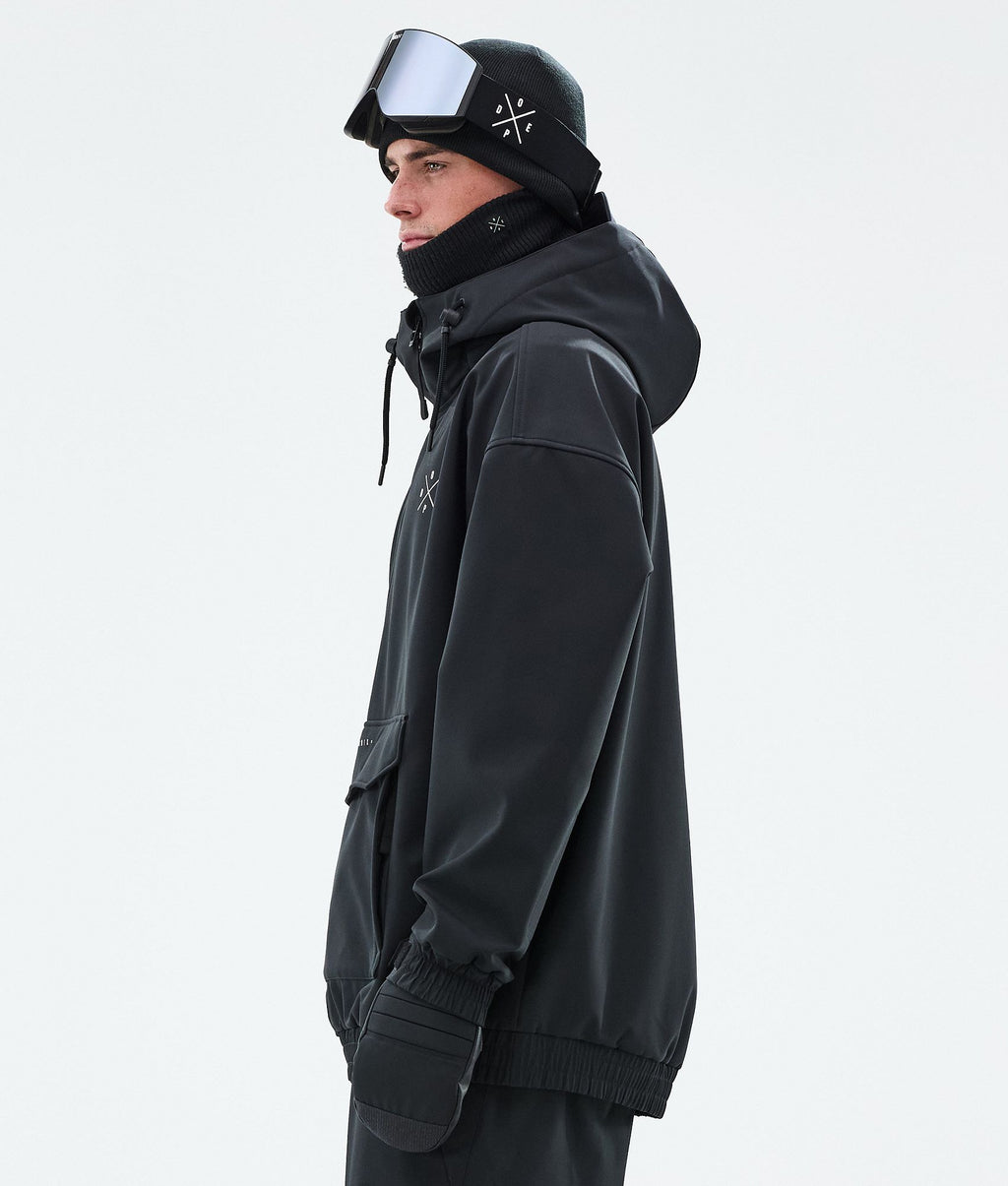 Snowboard Jacket For Men Black
