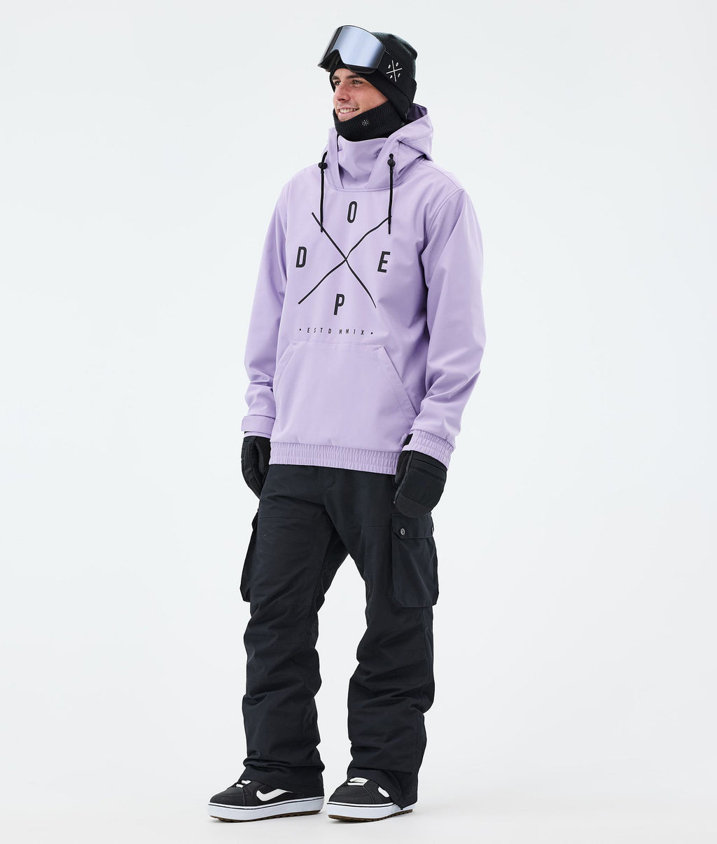 Snowboard Jacket For Men 2X-Up Faded Violet