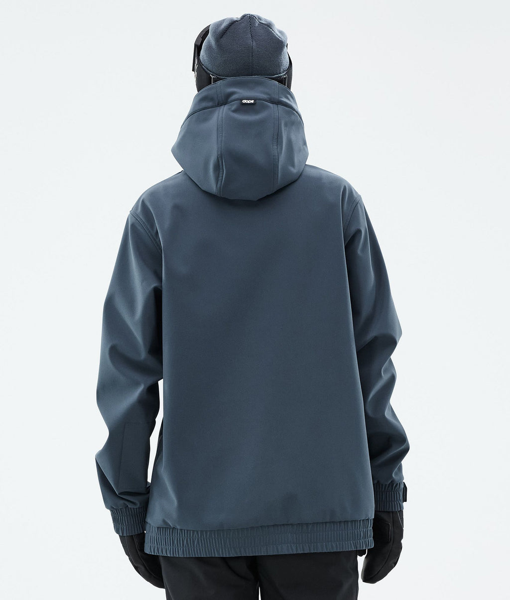 Snowboard Jacket For Women 2X-Up Metal Blue