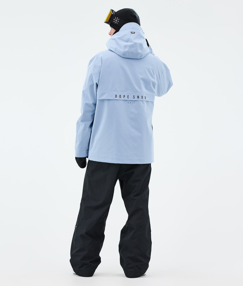 Snowboard Jacket For Men Light Blue