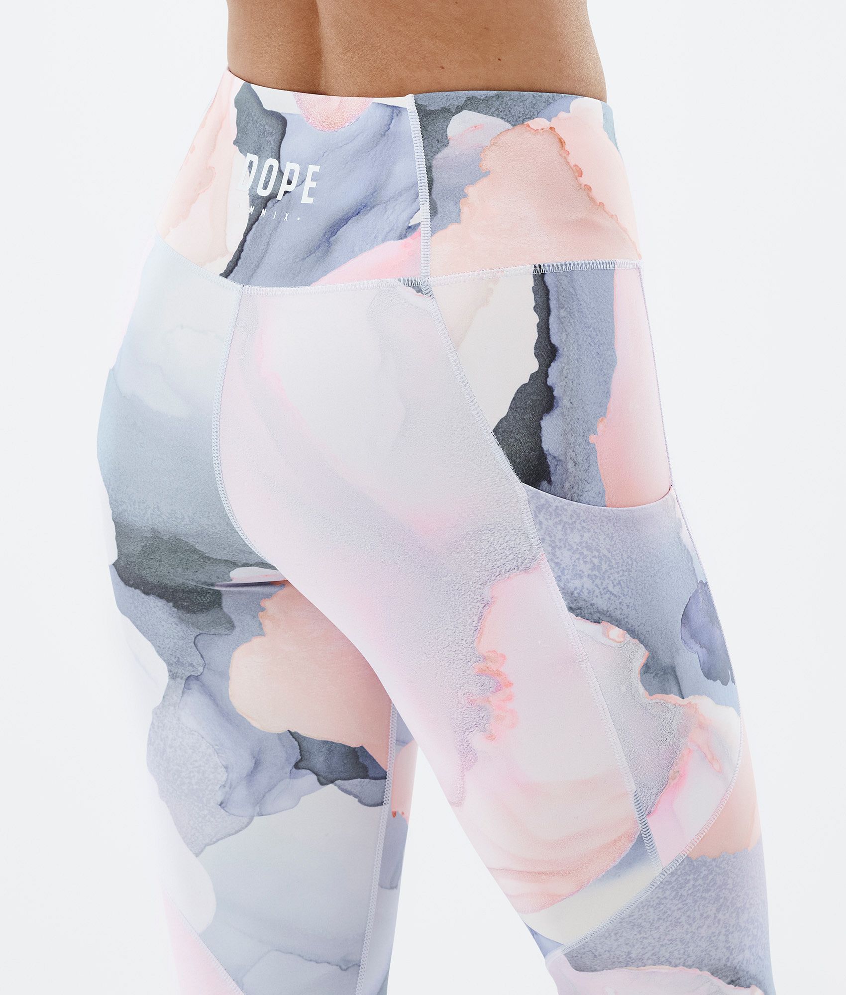 Leggings Women Blot Peach