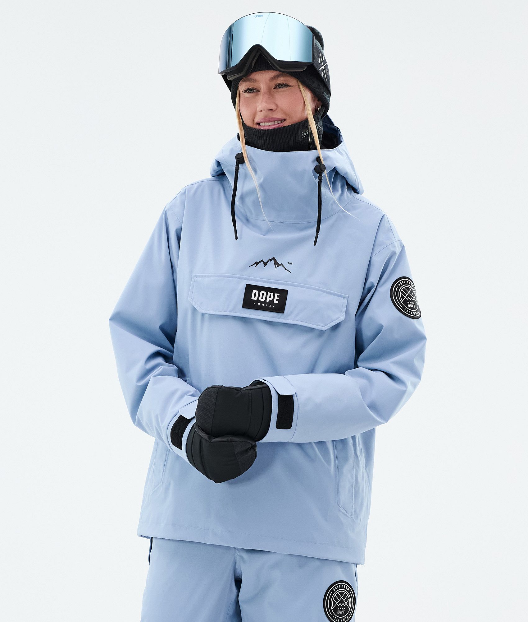 Snowboard Jacket For Women Light Blue