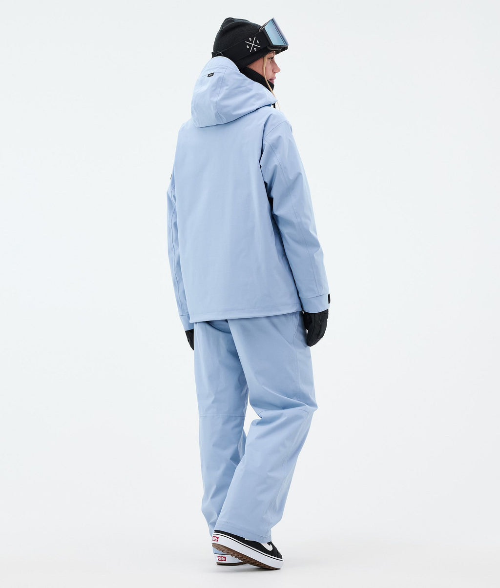 Snowboard Jacket For Women Light Blue