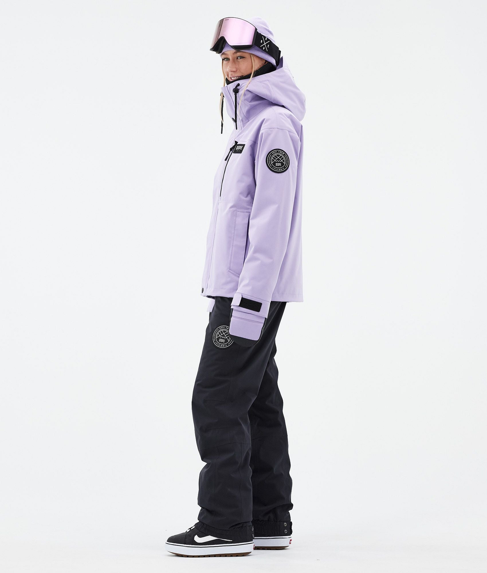 Snowboard Jacket For Women Faded Violet