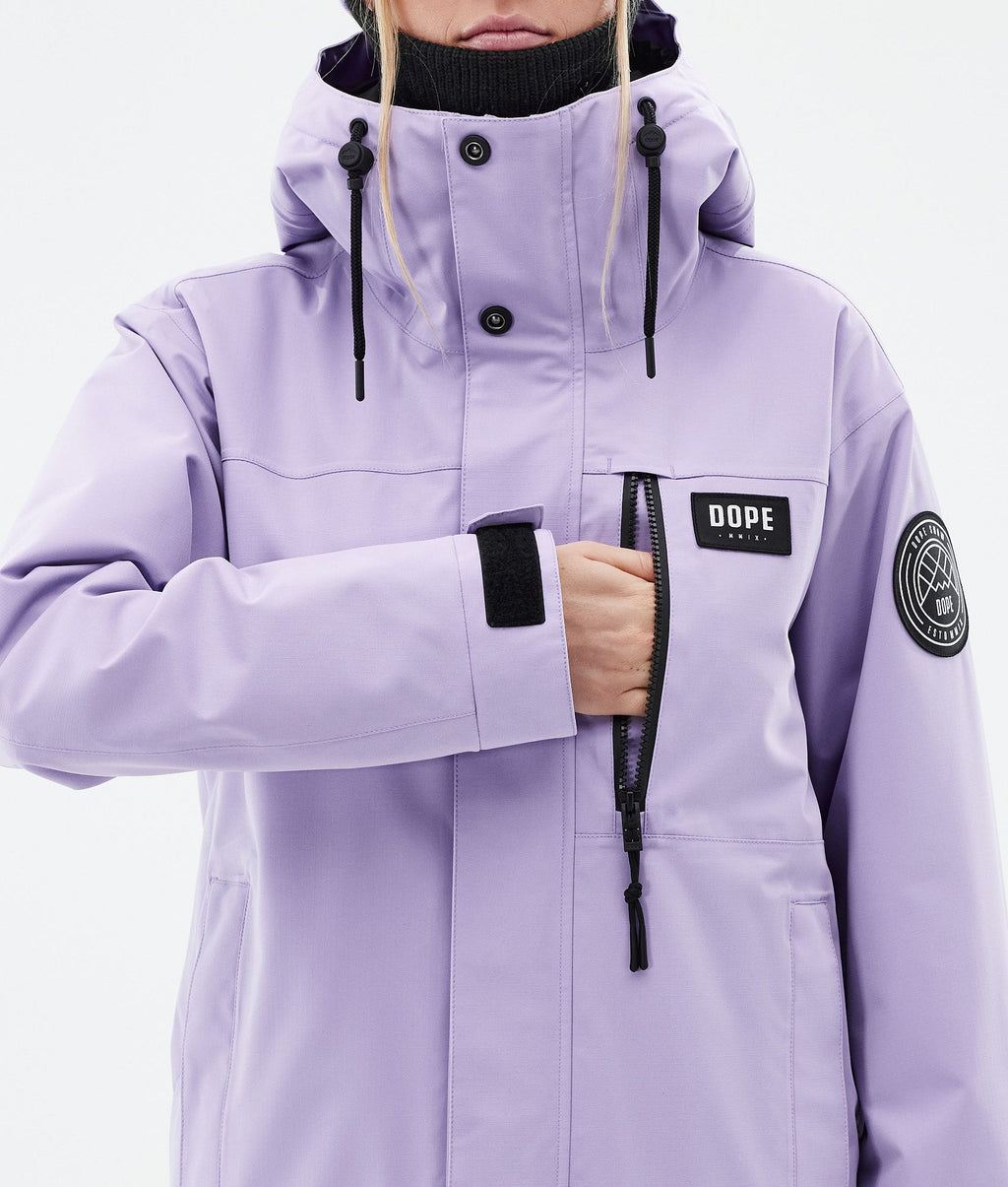 Snowboard Jacket For Women Faded Violet
