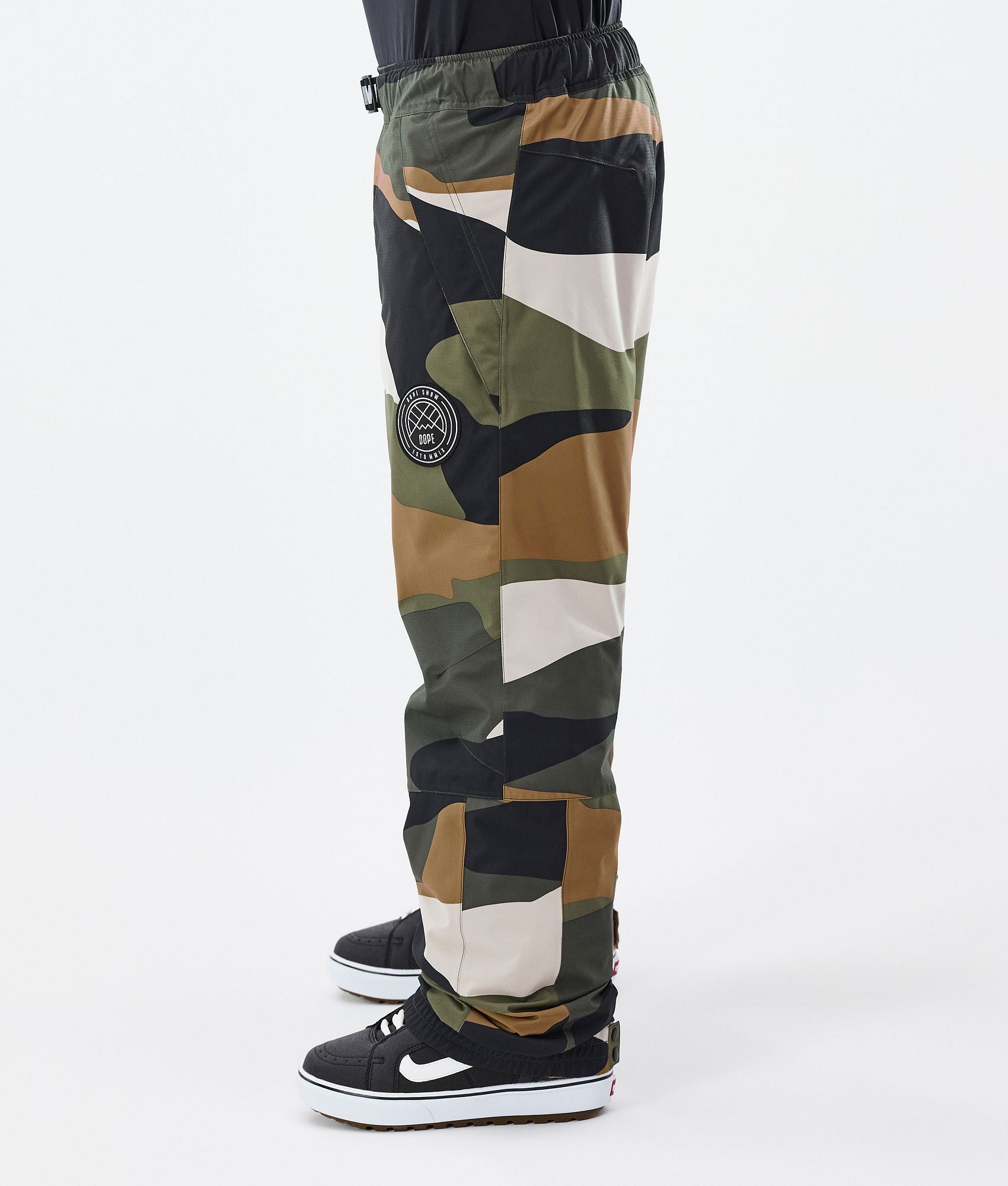 Snowboard Pants For Men Shards Gold Green