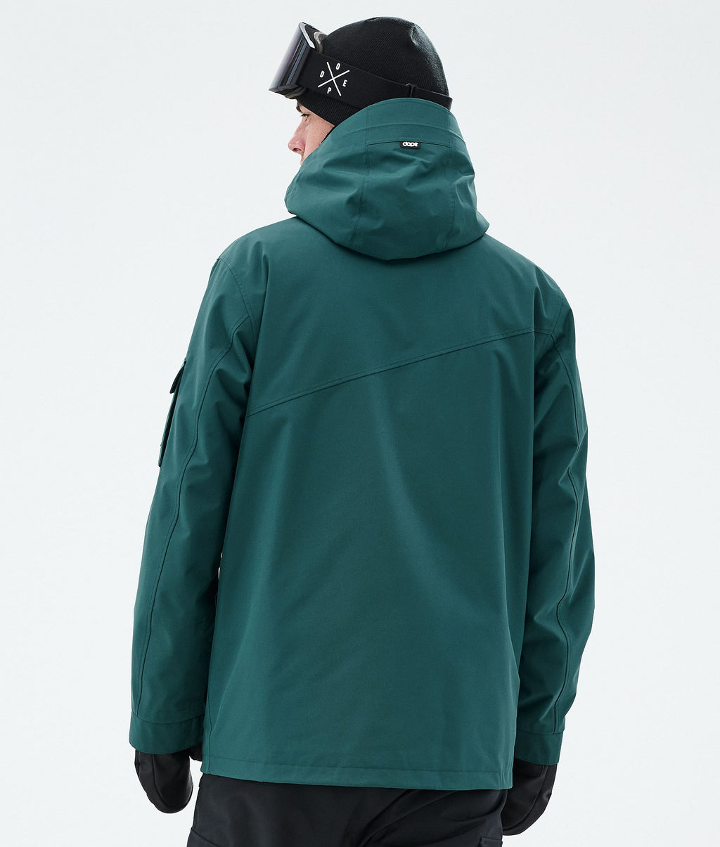 Snowboard Jacket For Men Bottle Green