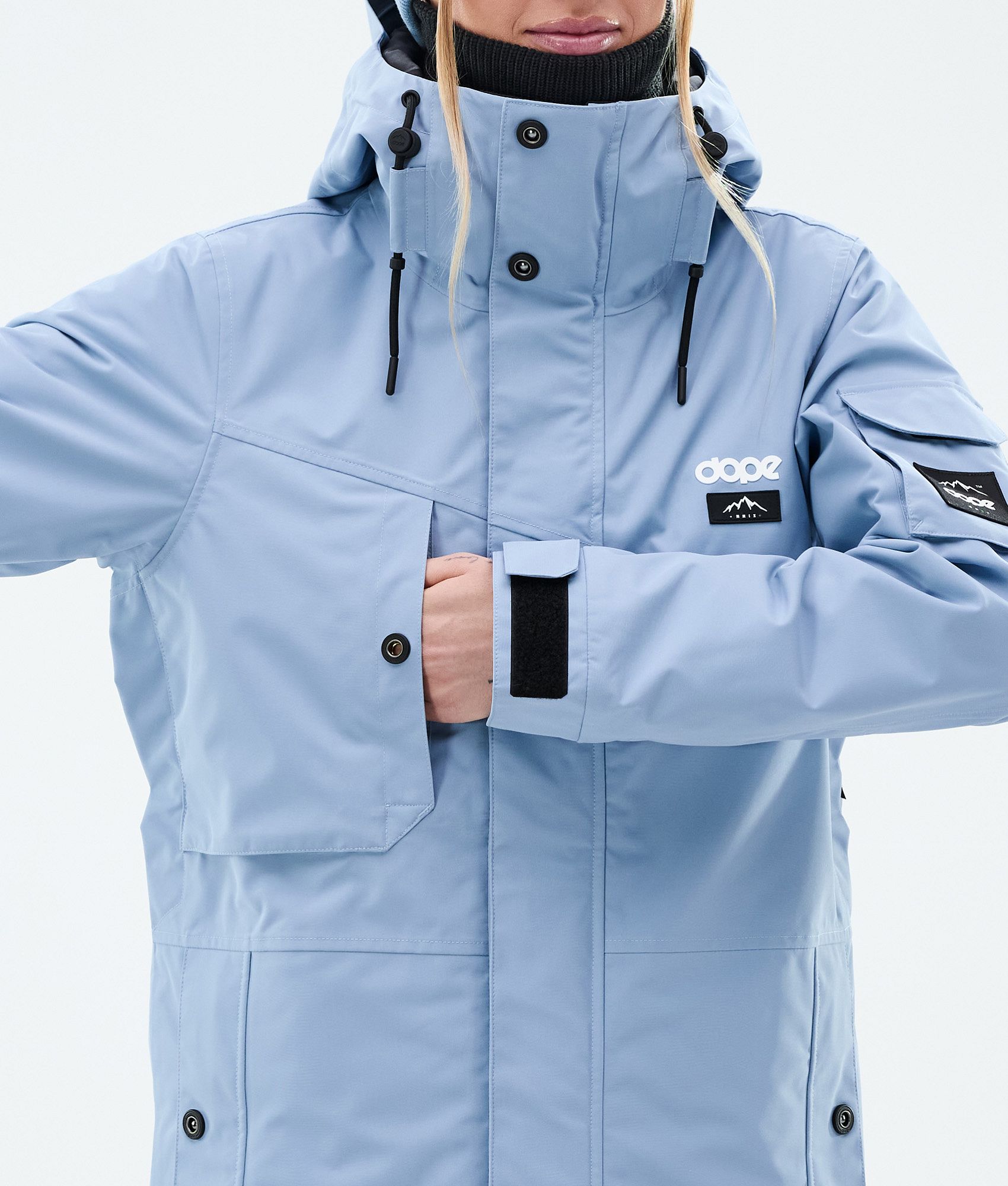 Snowboard Jacket For Women Light Blue