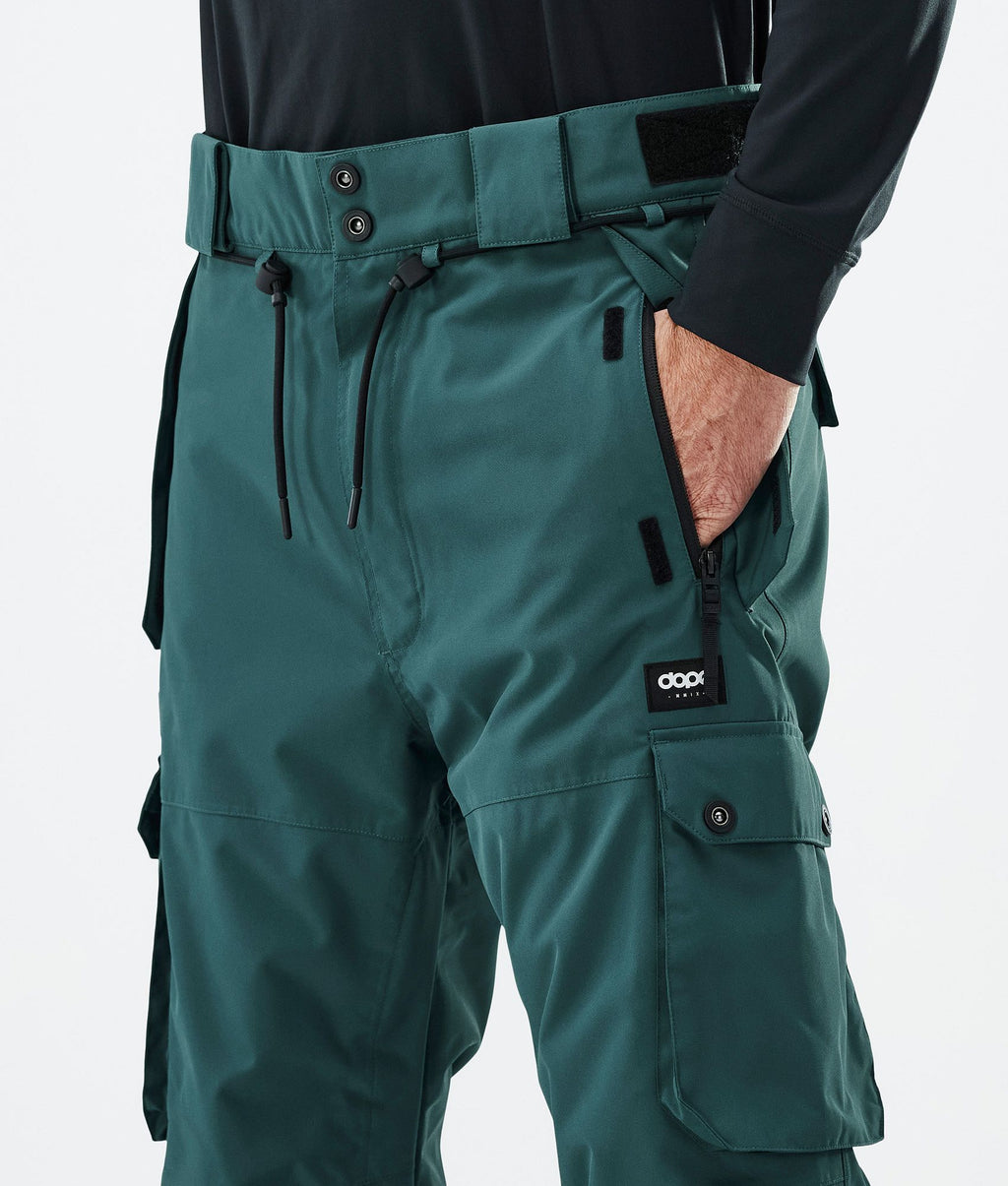 Snowboard Pants For Men Bottle Green