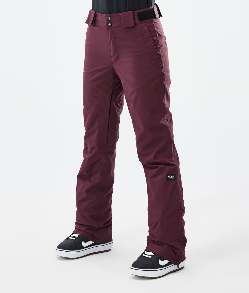 Snowboard Pants For Women Burgundy