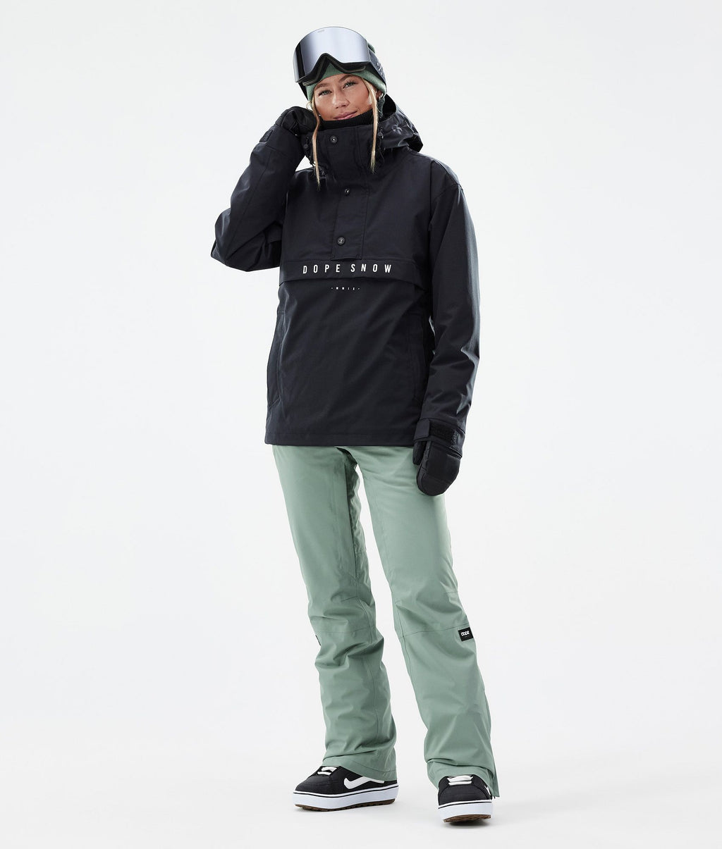 Snowboard Pants For Women Faded Green