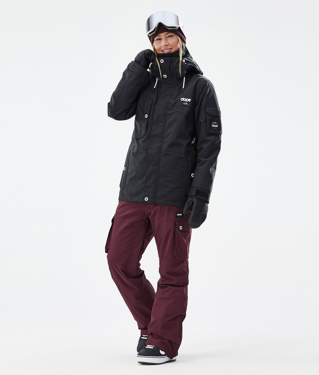 Snowboard Pants For Women Burgundy