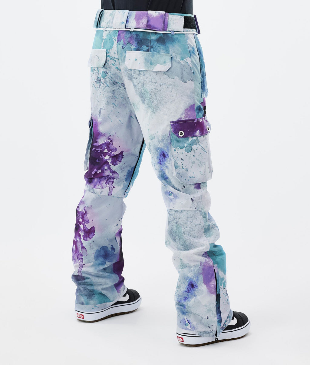 Snowboard Pants For Women Spray Green Grape