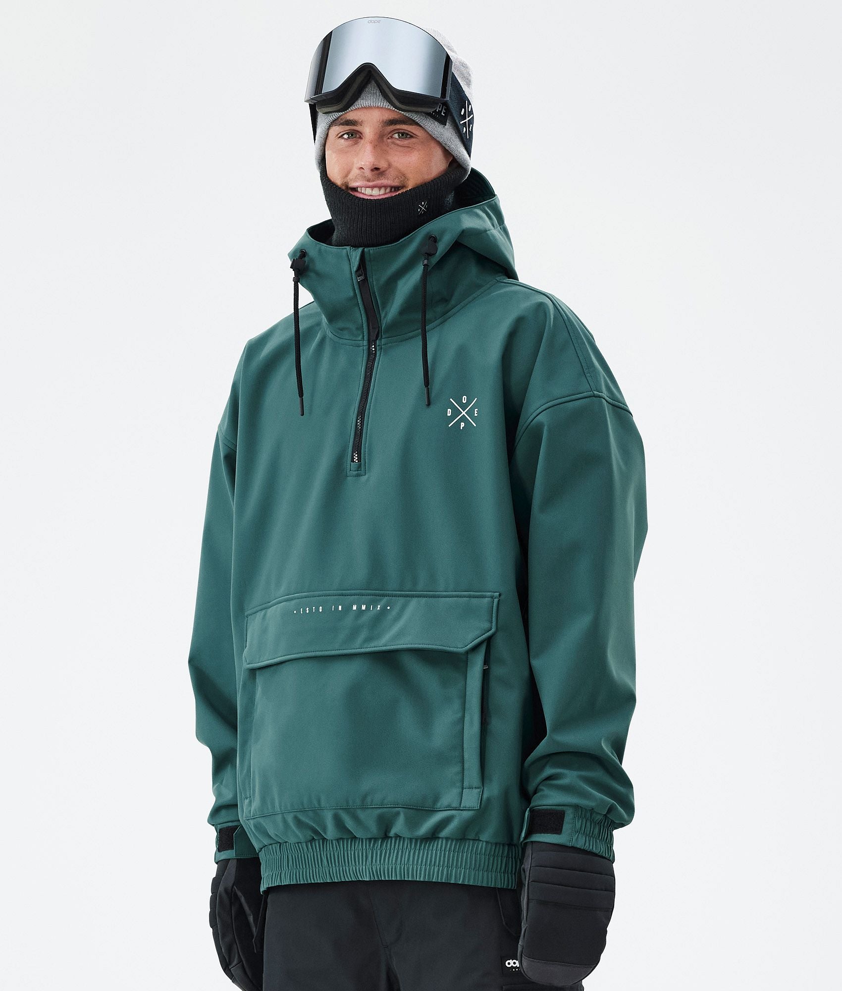 Snowboard Jacket For Men Bottle Green