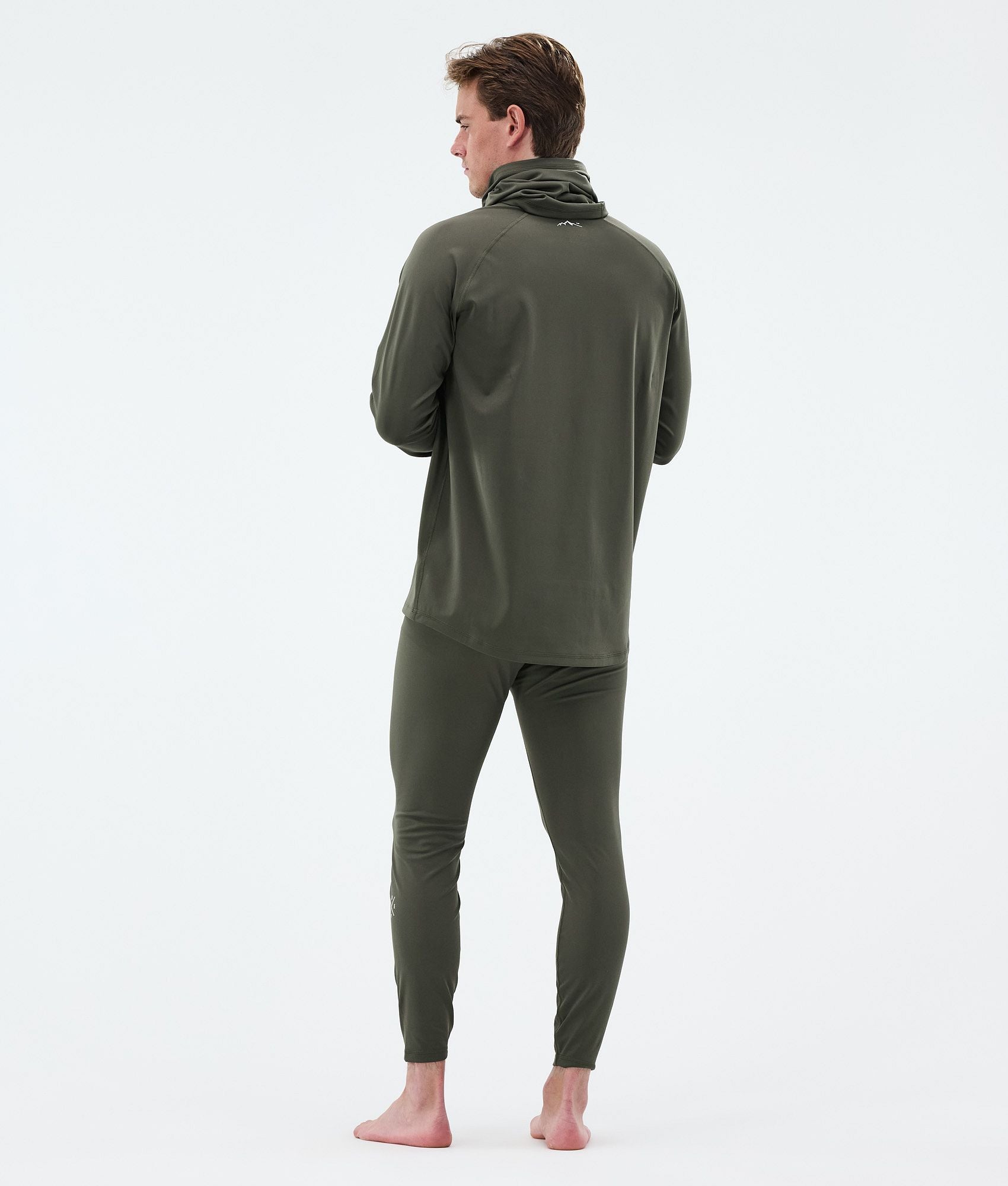 Base Layer Top For Men 2X-Up Olive Green