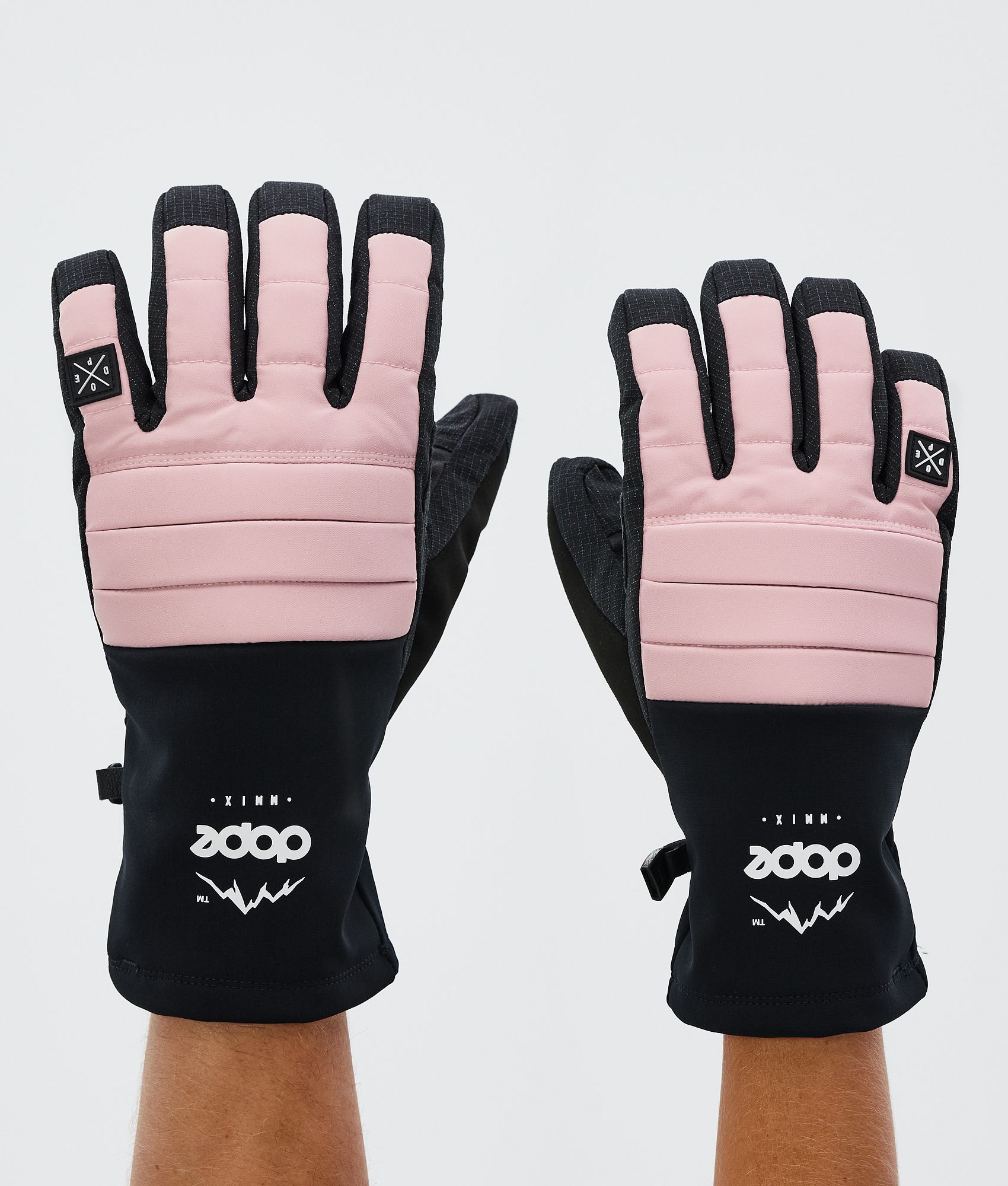 Ski Gloves Soft Pink