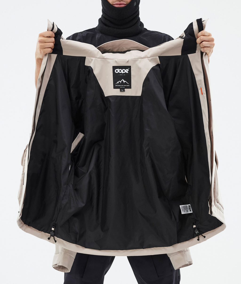 Snowboard Jacket For Men Sand