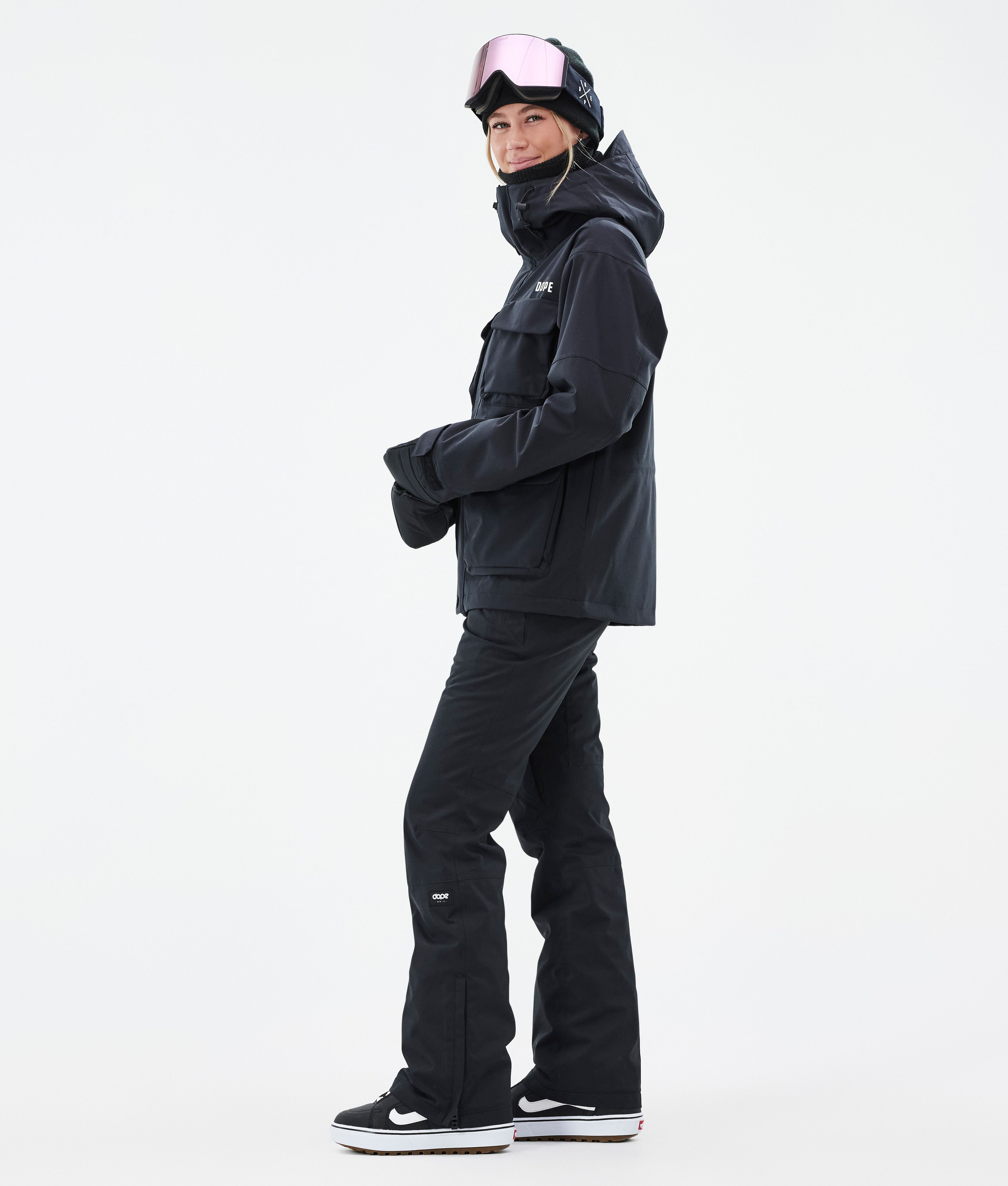Snowboard Jacket For Women Black