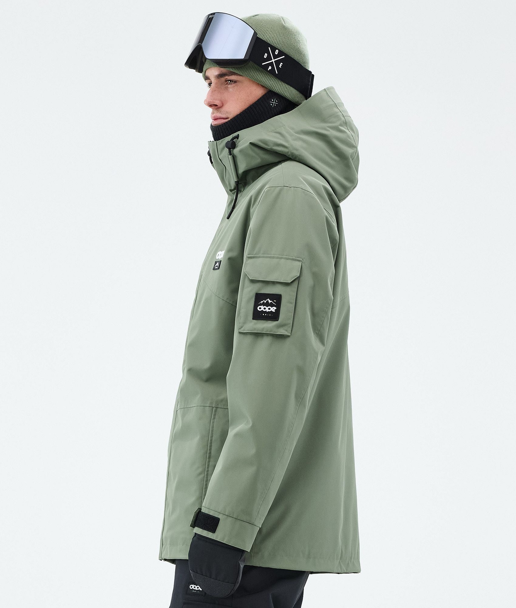Snowboard Jacket For Men Moss Green
