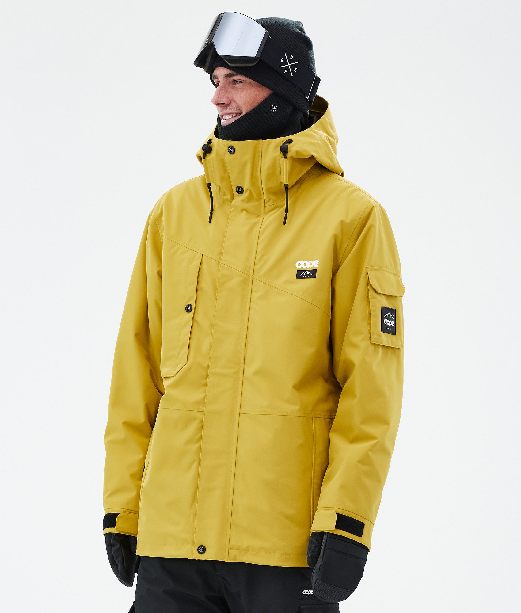 Snowboard Jacket For Men Yellow